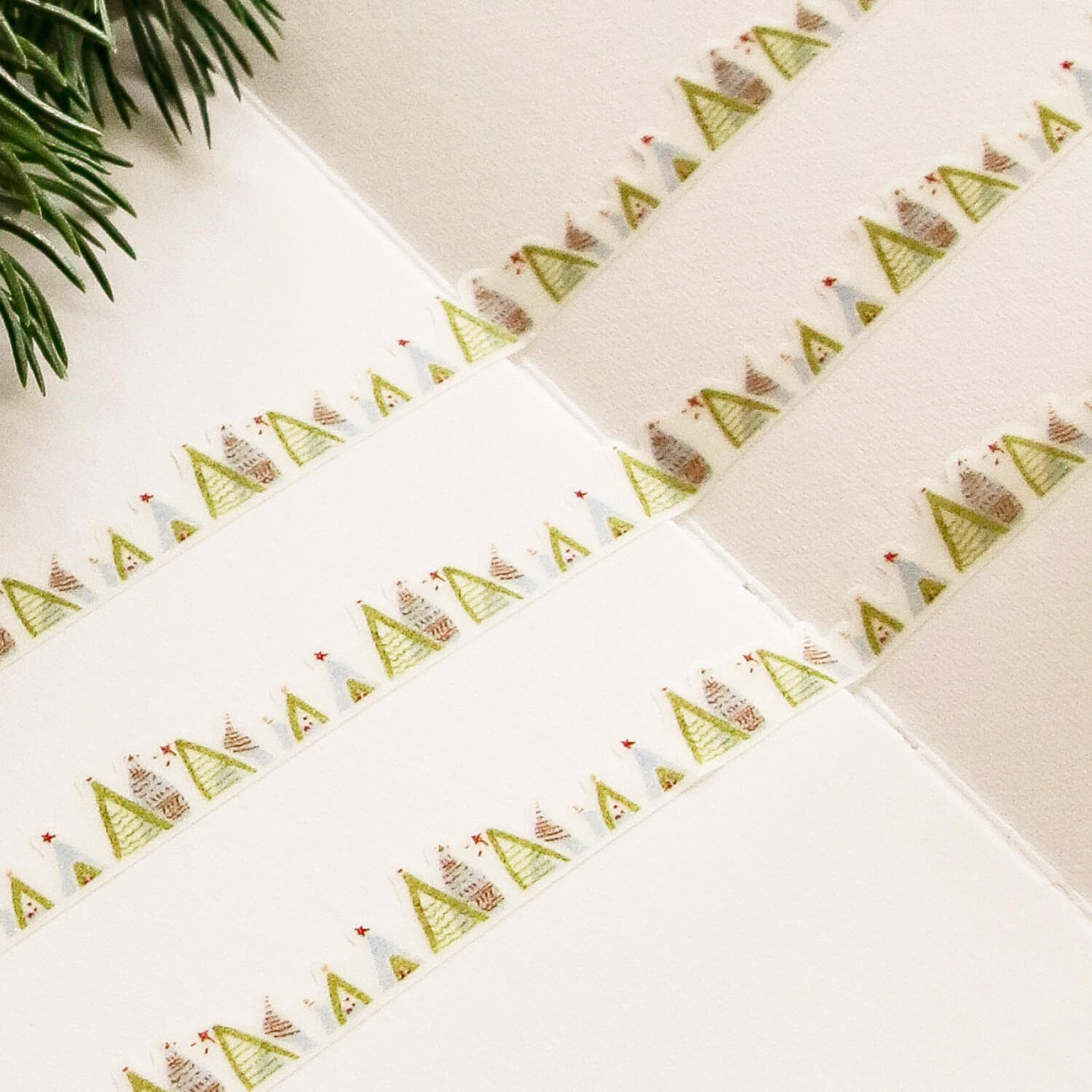 Zhiling Studio Die-Cut Tape - Christmas Tree
