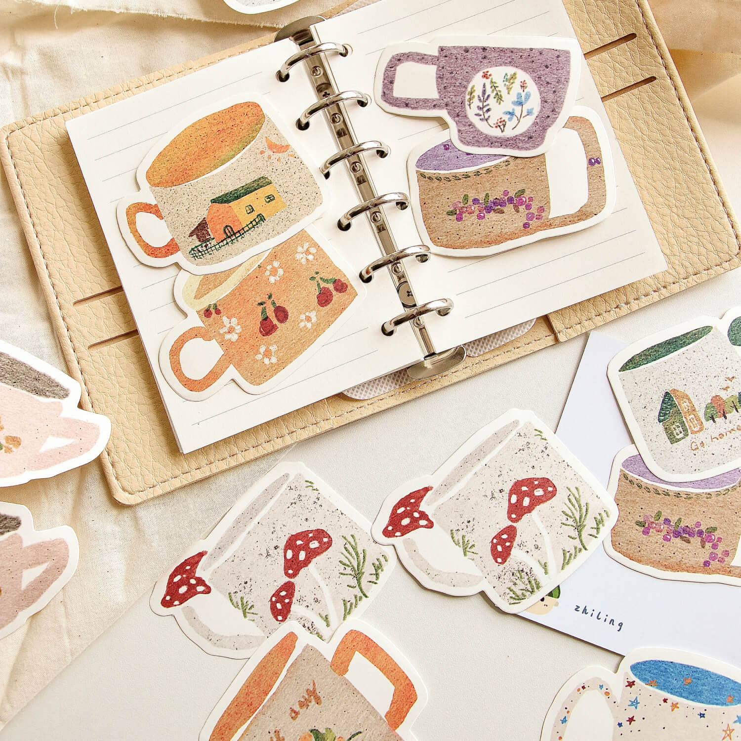 Zhiling Studio Memo Pad - Mug