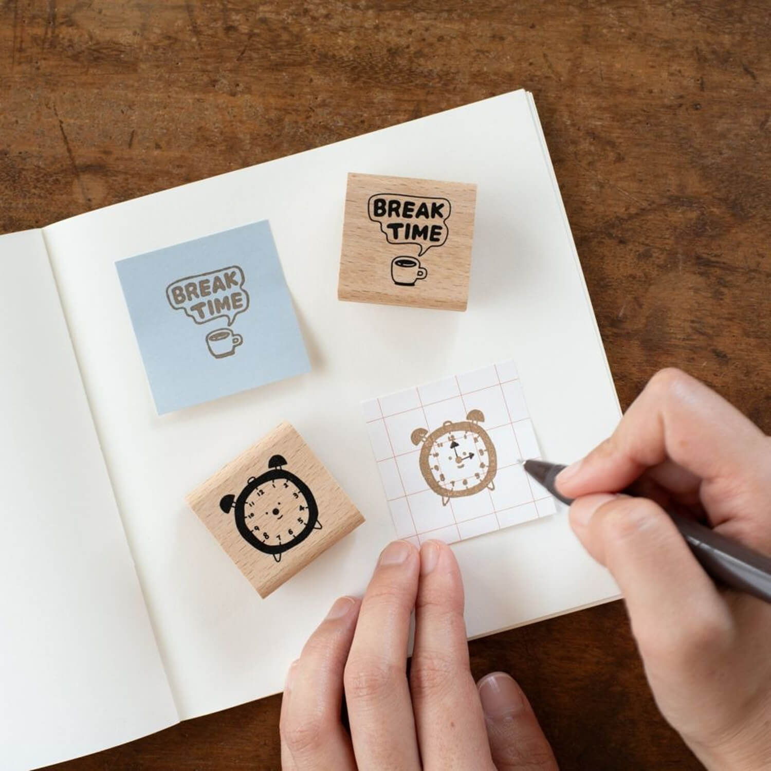 digging.me Rubber Stamp – Watch