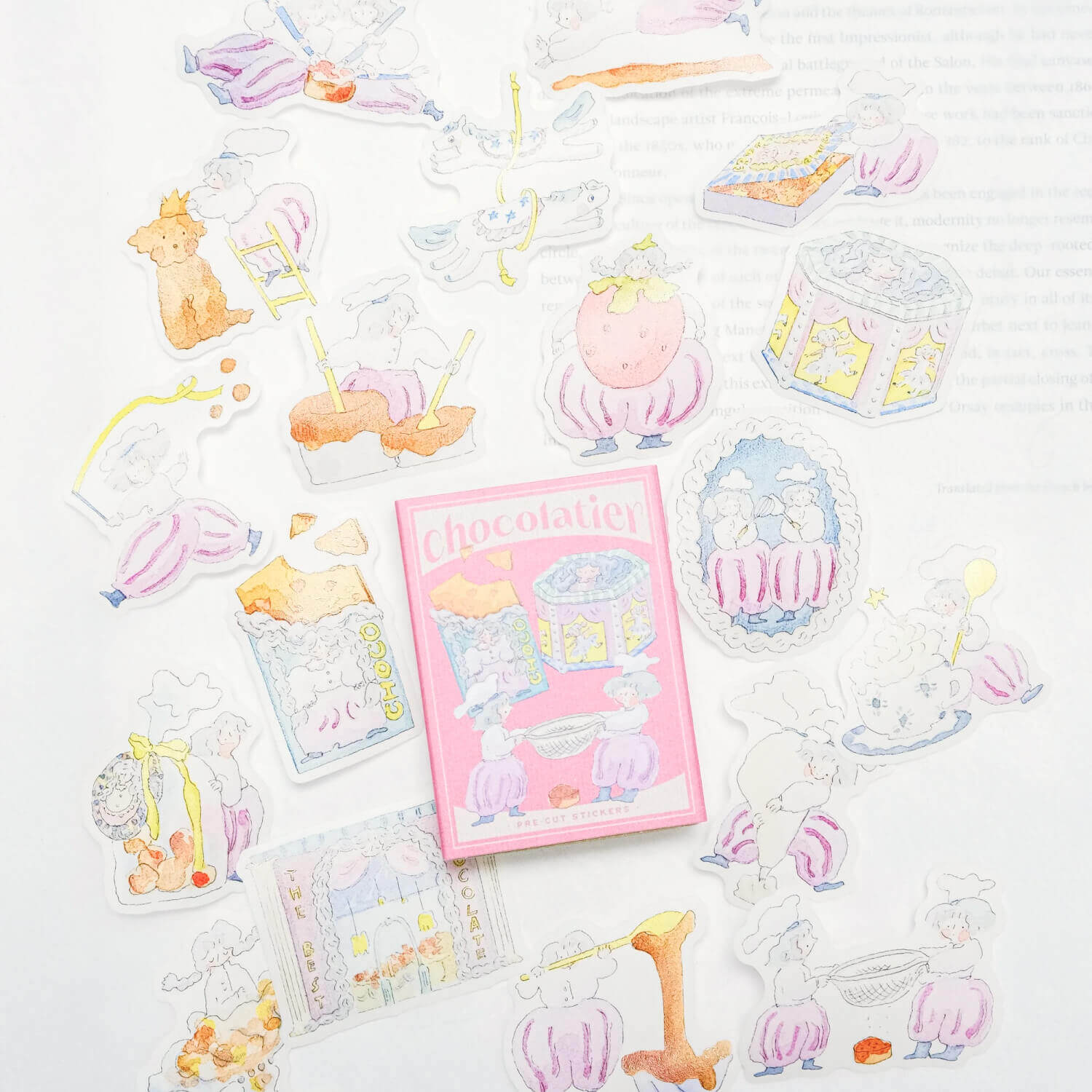 dodolulu Flake Stickers – Chocolatier (Matchbox 12)
