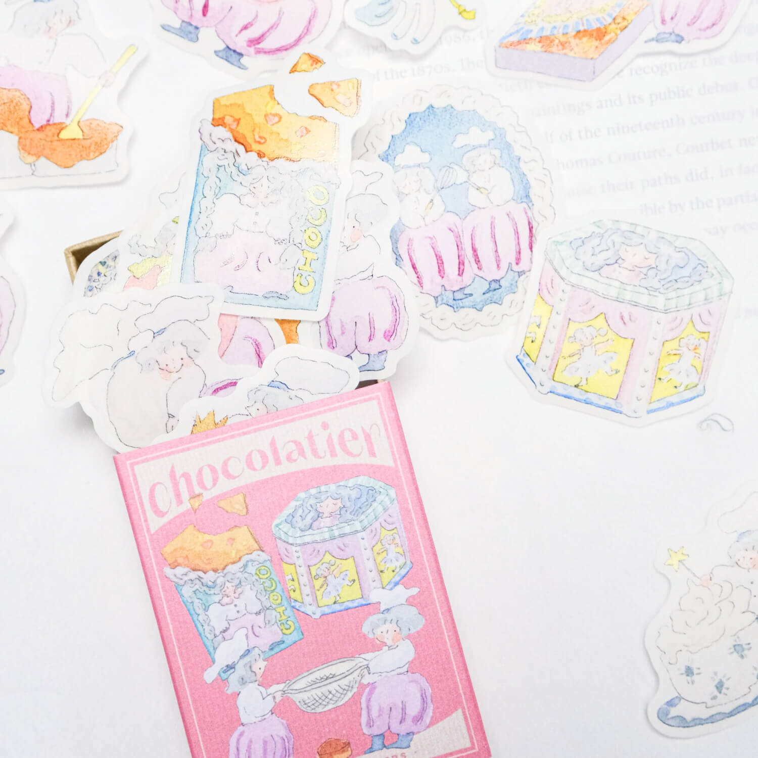 dodolulu Flake Stickers – Chocolatier (Matchbox 12)