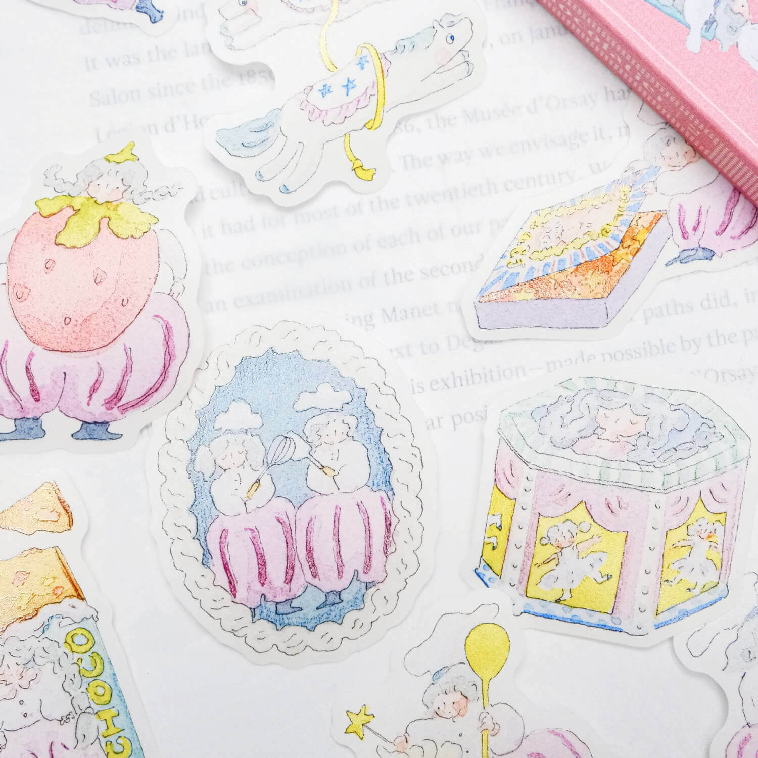 dodolulu Flake Stickers – Chocolatier (Matchbox 12)