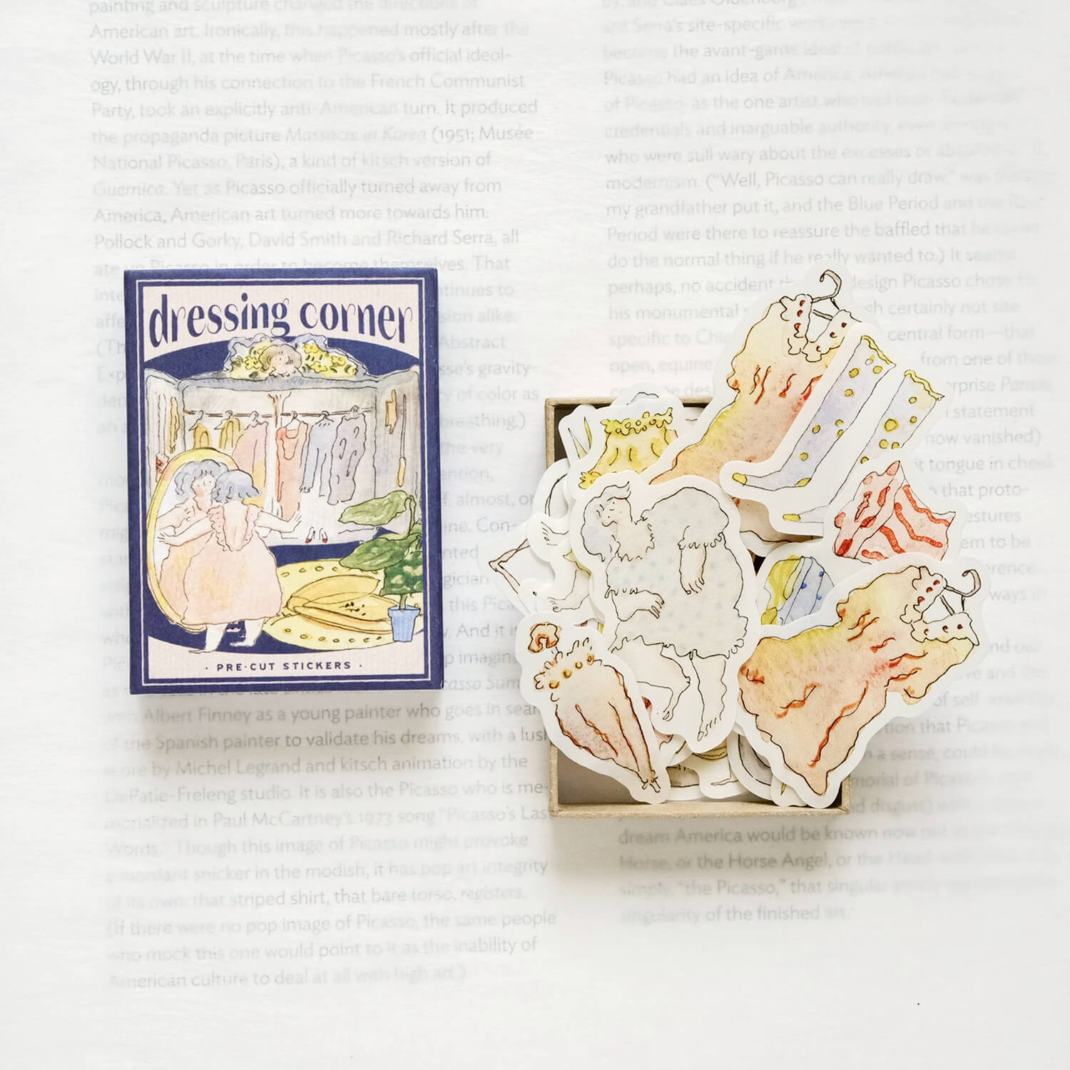 dodolulu Flake Stickers – Dressing Corner (Matchbox 01)