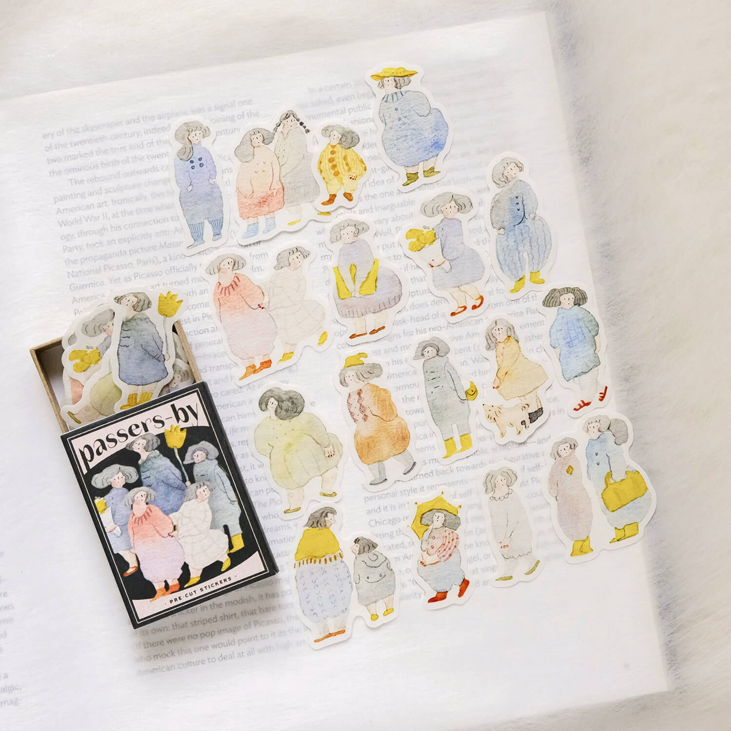 dodolulu Flake Stickers – Passers-by (Matchbox 02)
