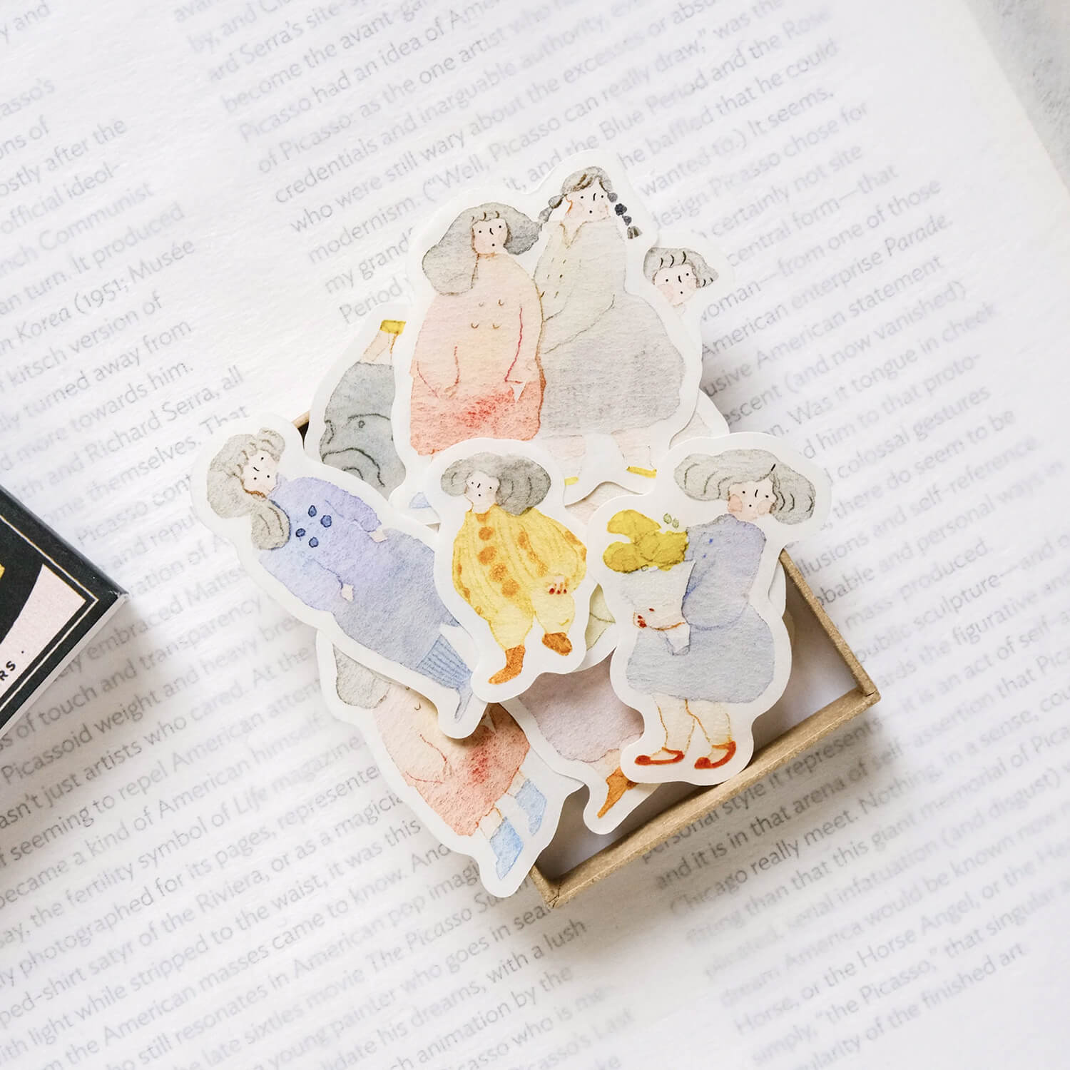 dodolulu Flake Stickers – Passers-by (Matchbox 02)