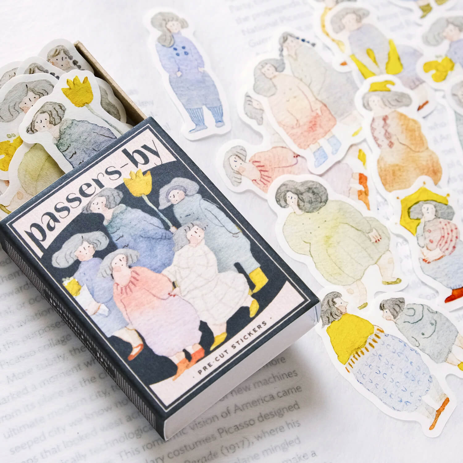 dodolulu Flake Stickers – Passers-by (Matchbox 02)