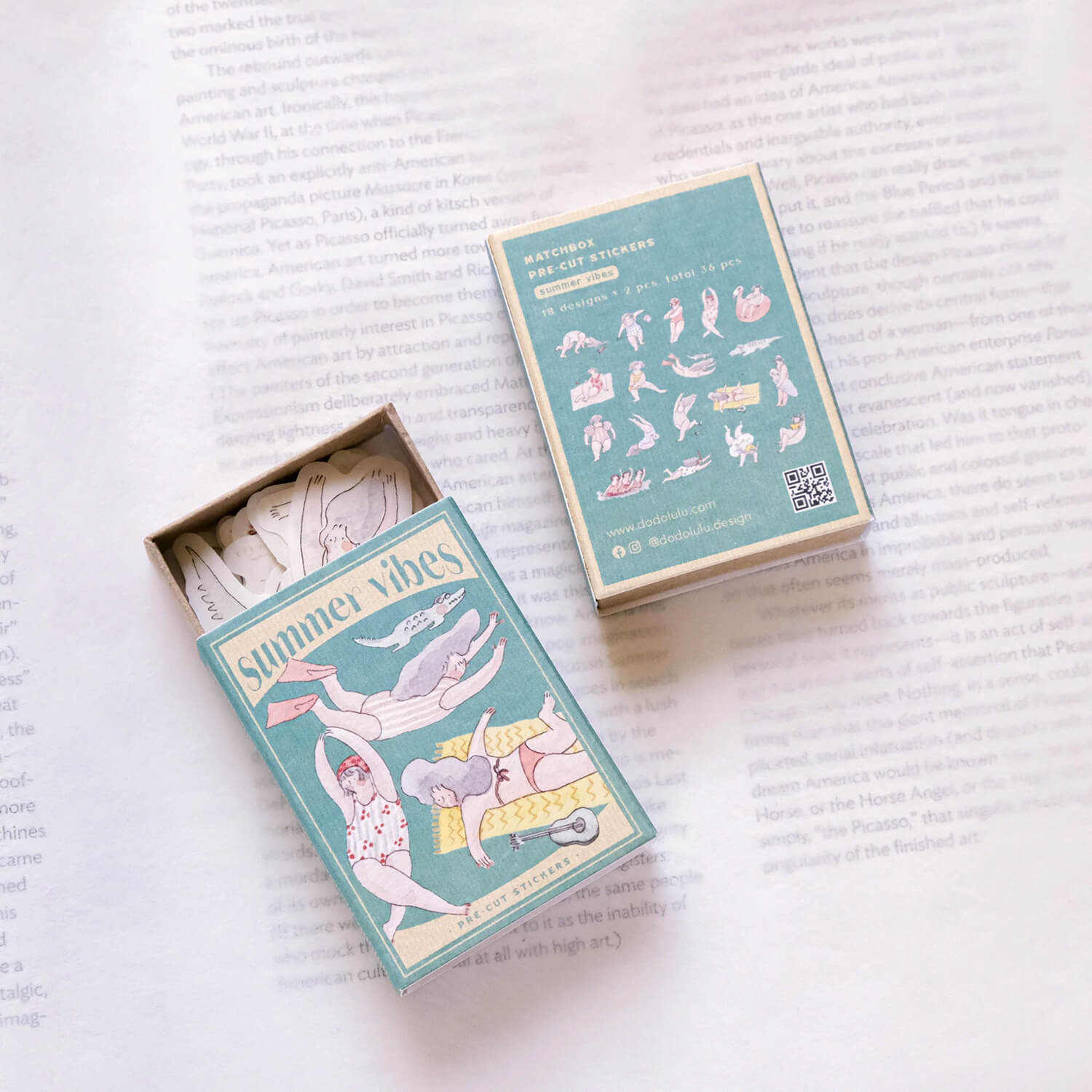 dodolulu Flake Stickers – Summer Vibes (Matchbox 04)