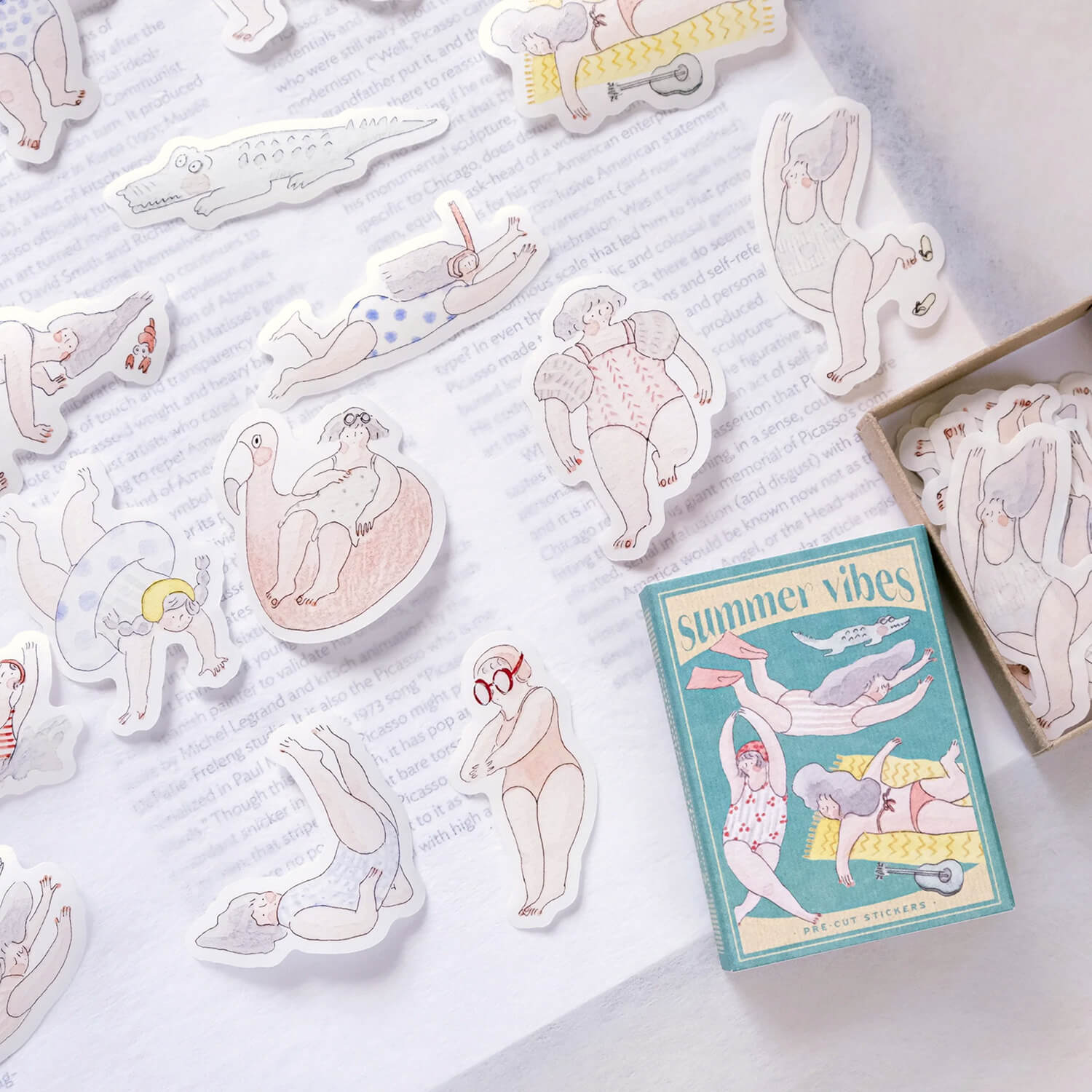 dodolulu Flake Stickers – Summer Vibes (Matchbox 04)