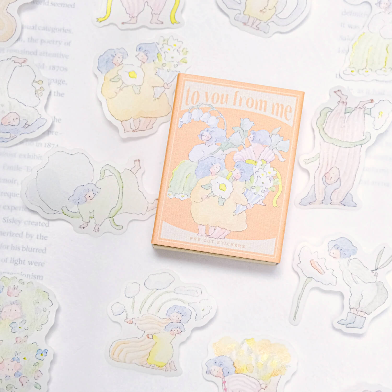 dodolulu Flake Stickers – To You from Me (Matchbox 11)