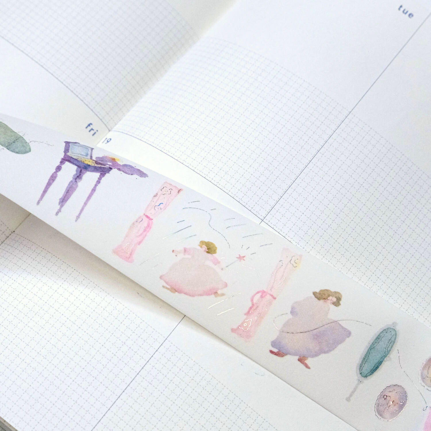 dodolulu Foil Washi Tape - Inkmagination