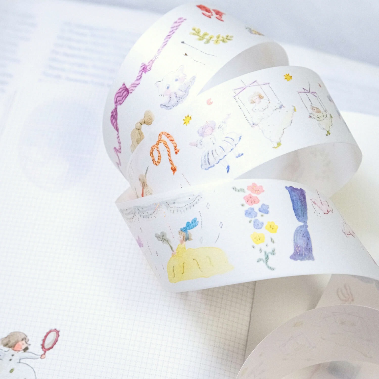 dodolulu Foil Washi Tape - Inside the Music Box