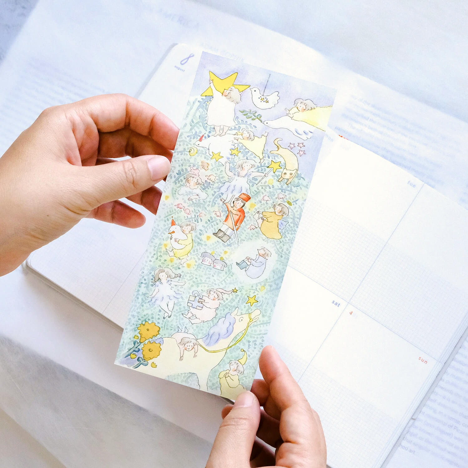 dodolulu Stamp Shape Sticker Sheet - Something Magical