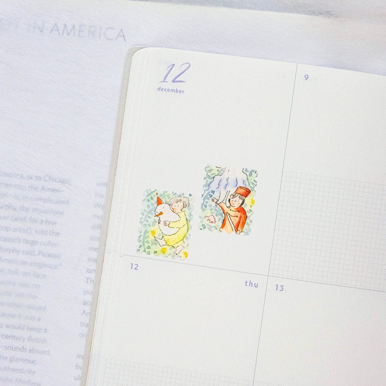 dodolulu Stamp Shape Sticker Sheet - Something Magical