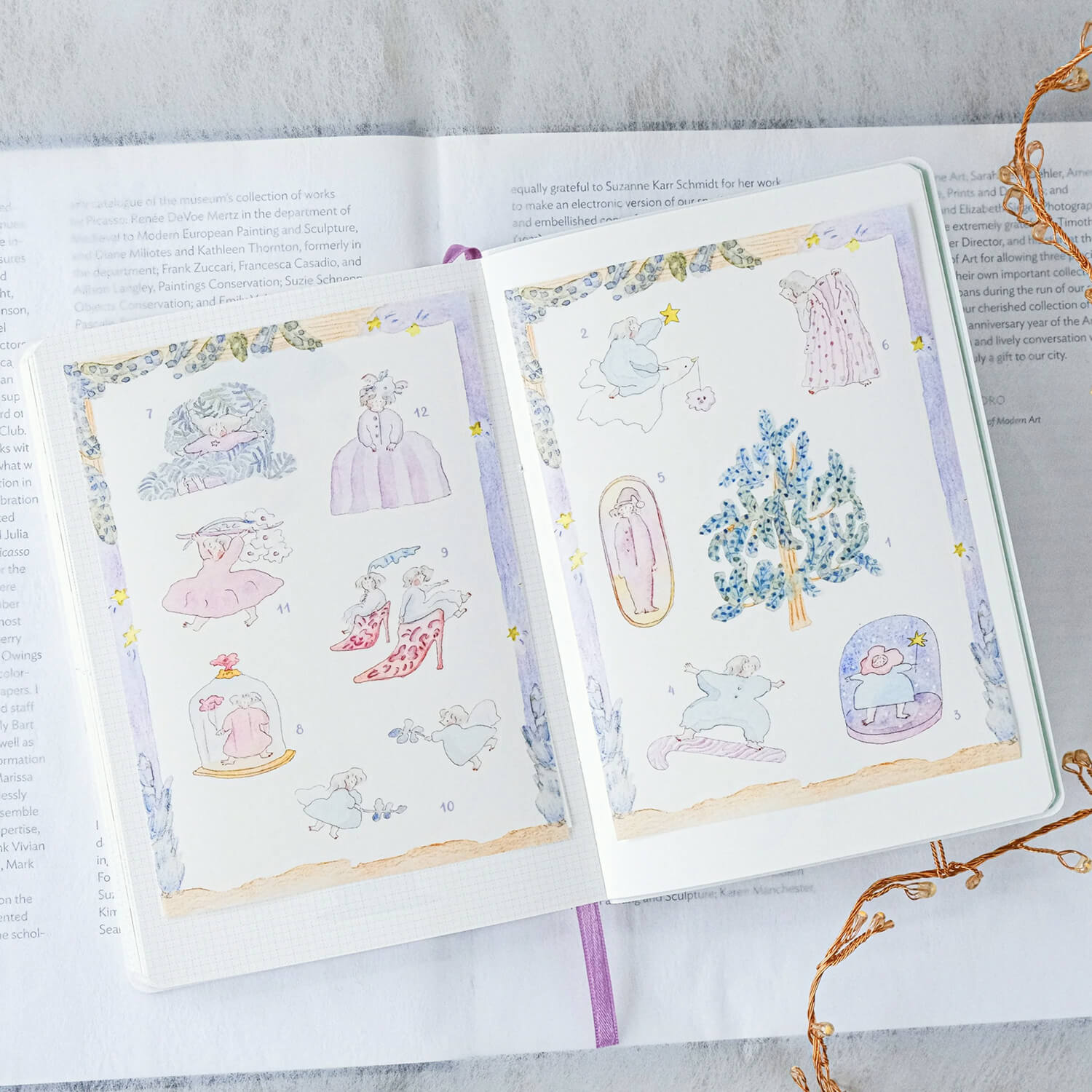 dodolulu Sticker Sheet - Merry Moments