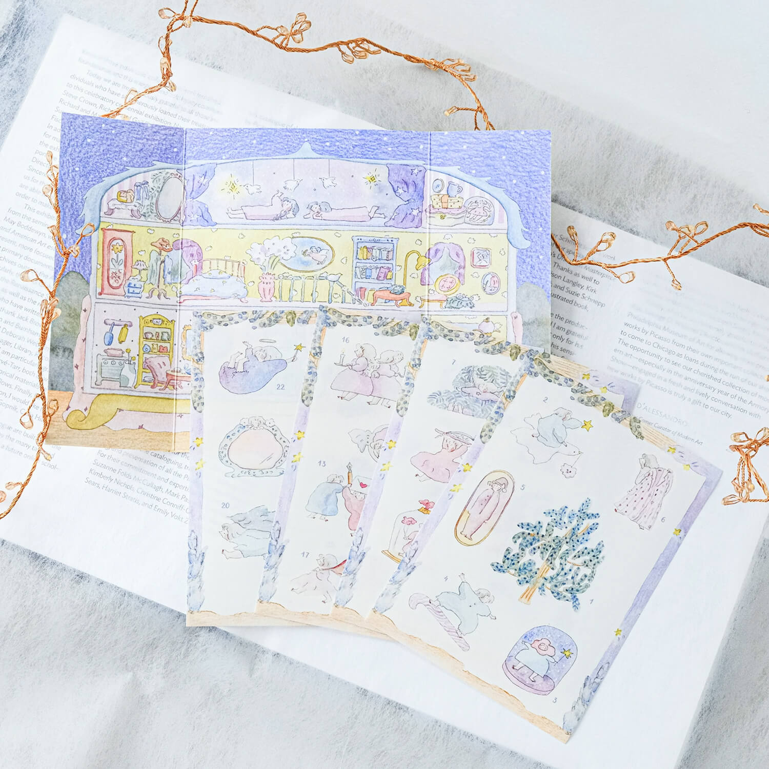 dodolulu Sticker Sheet - Merry Moments