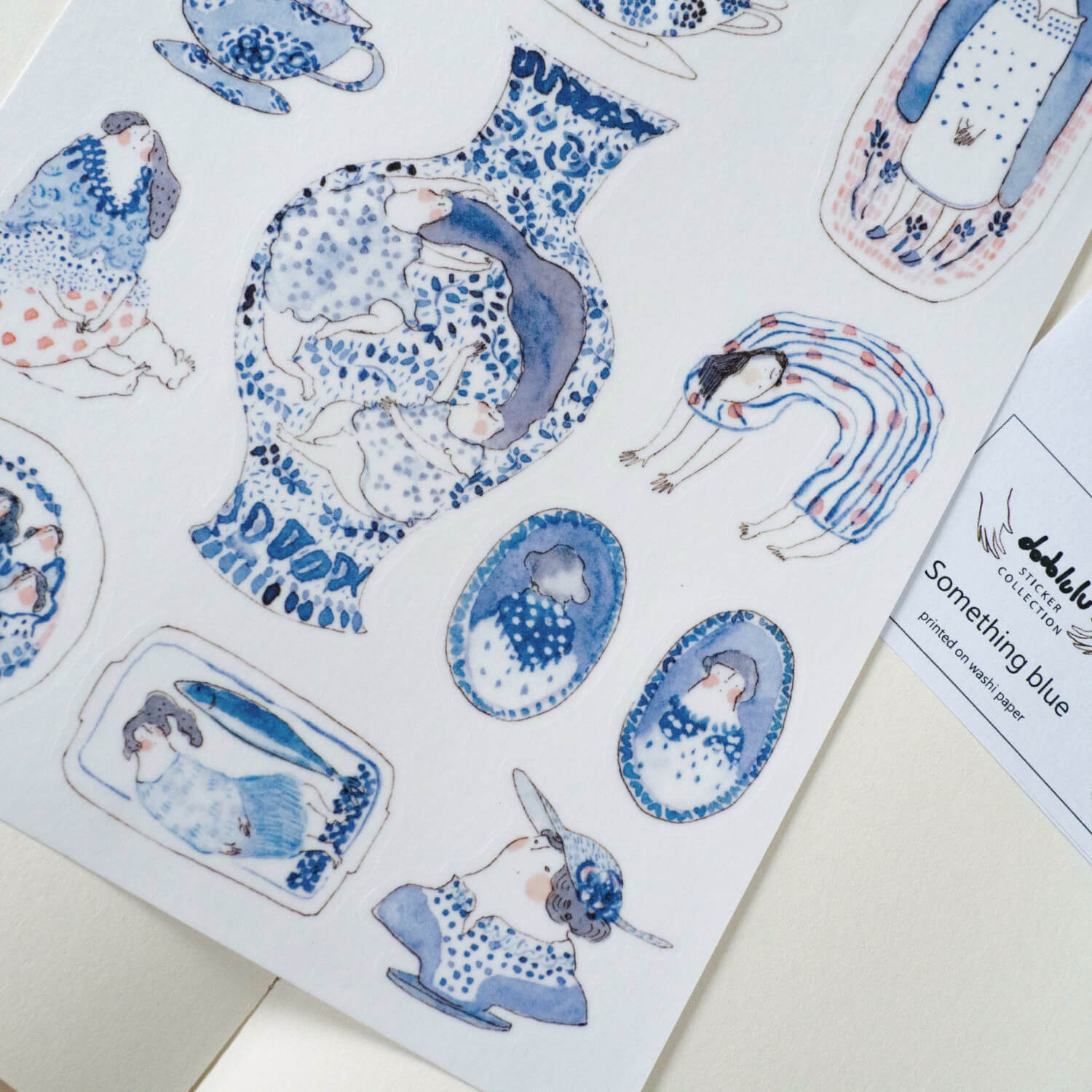 dodolulu Sticker Sheet - Something Blue