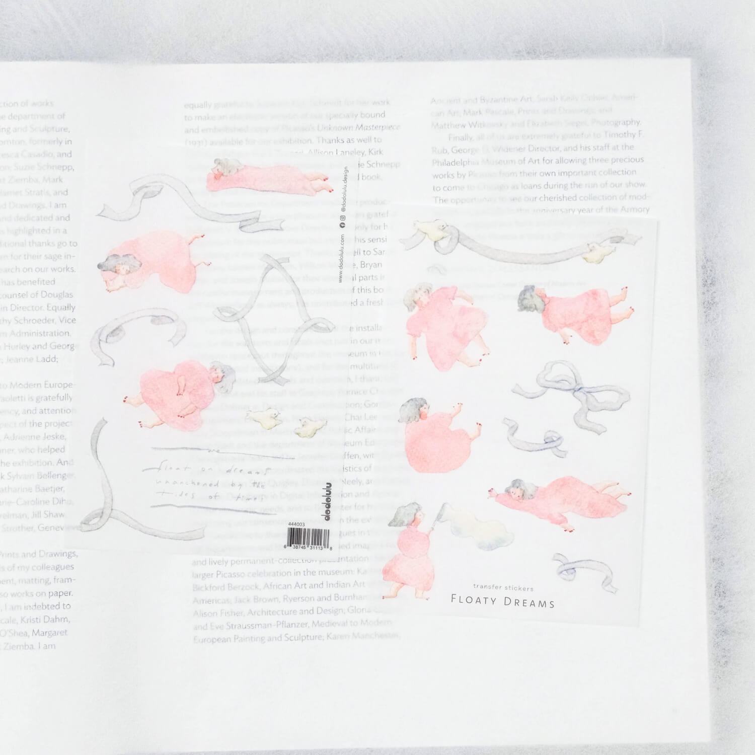dodolulu Transfer Stickers – Floaty Dreams
