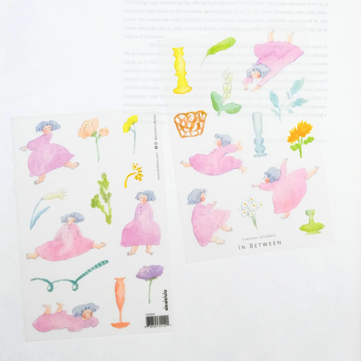 dodolulu Transfer Stickers – In Between