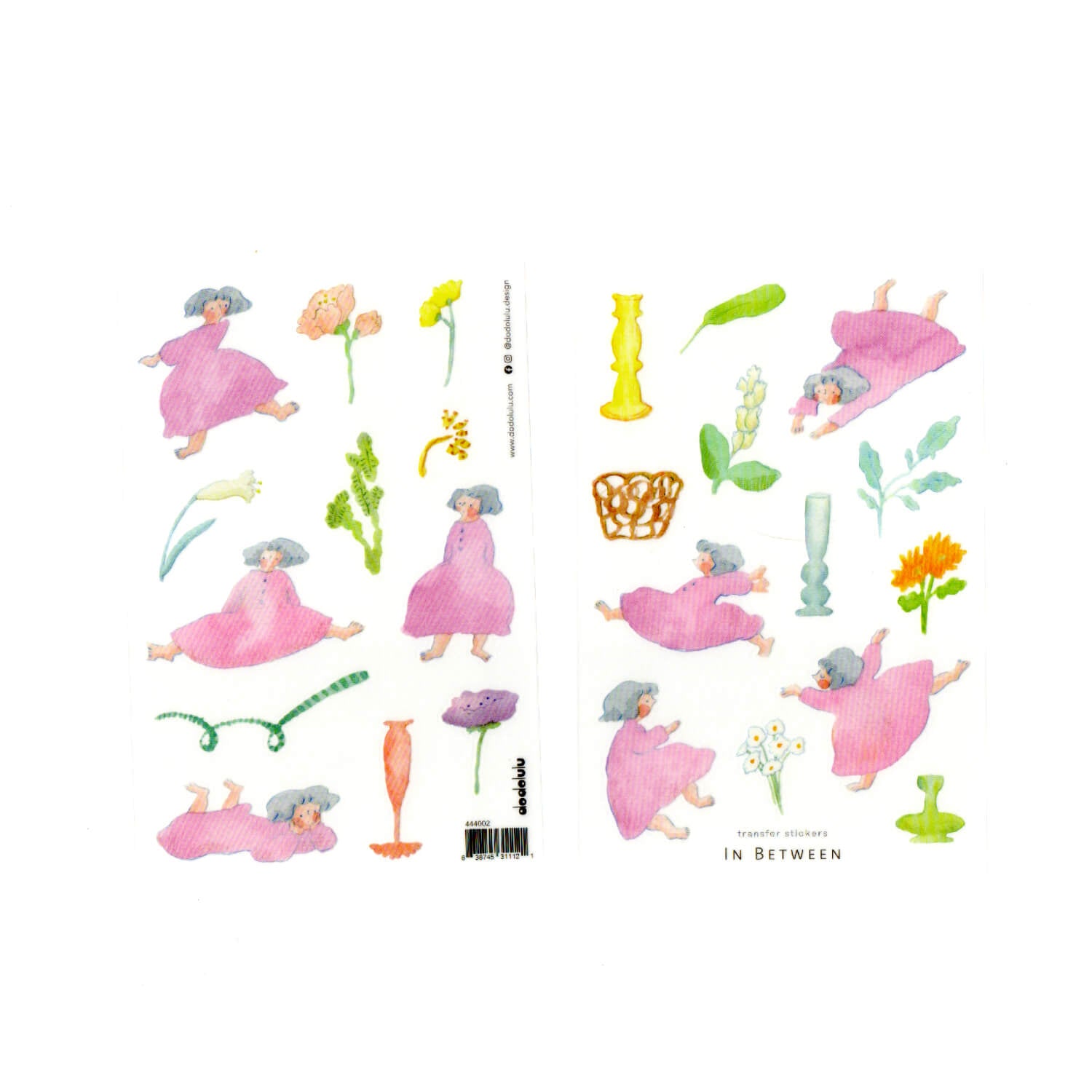 dodolulu Transfer Stickers – In Between
