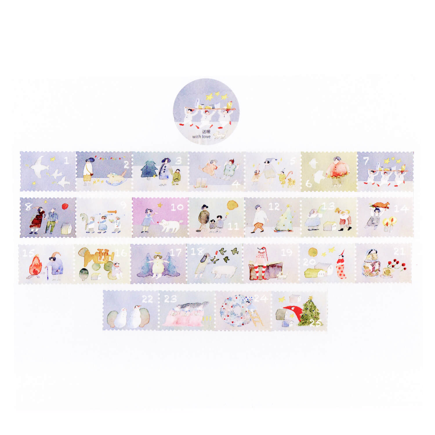dodolulu Washi Tape – With Love