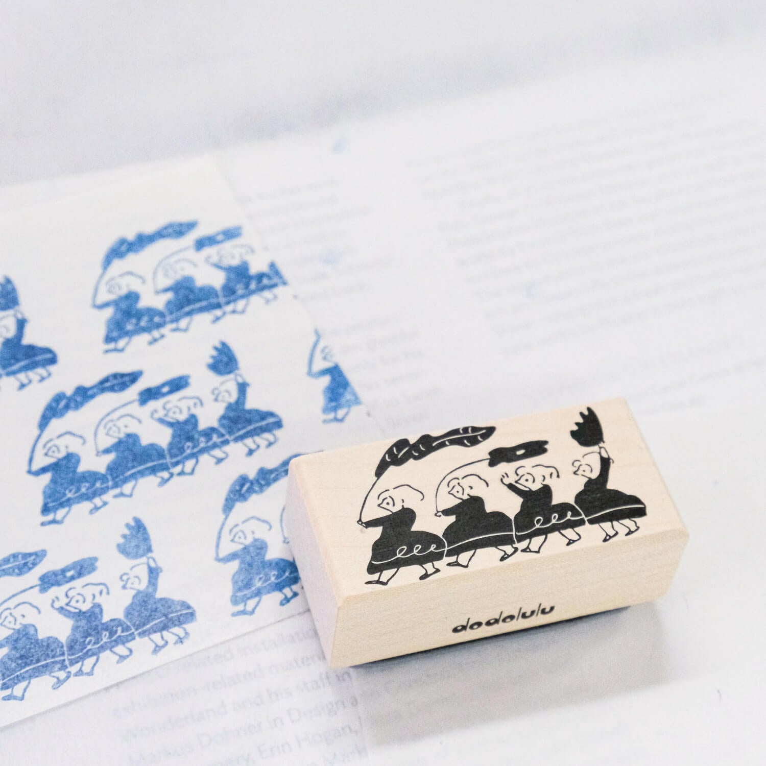 dodolulu Wooden Stamp - Parade