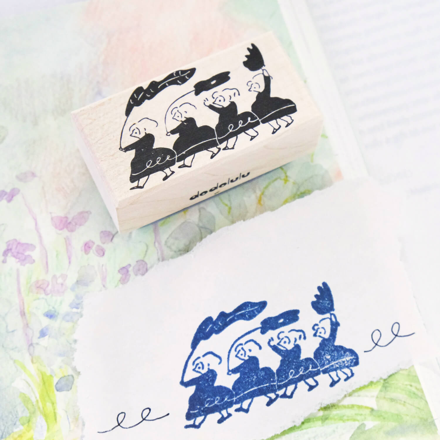 dodolulu Wooden Stamp - Parade