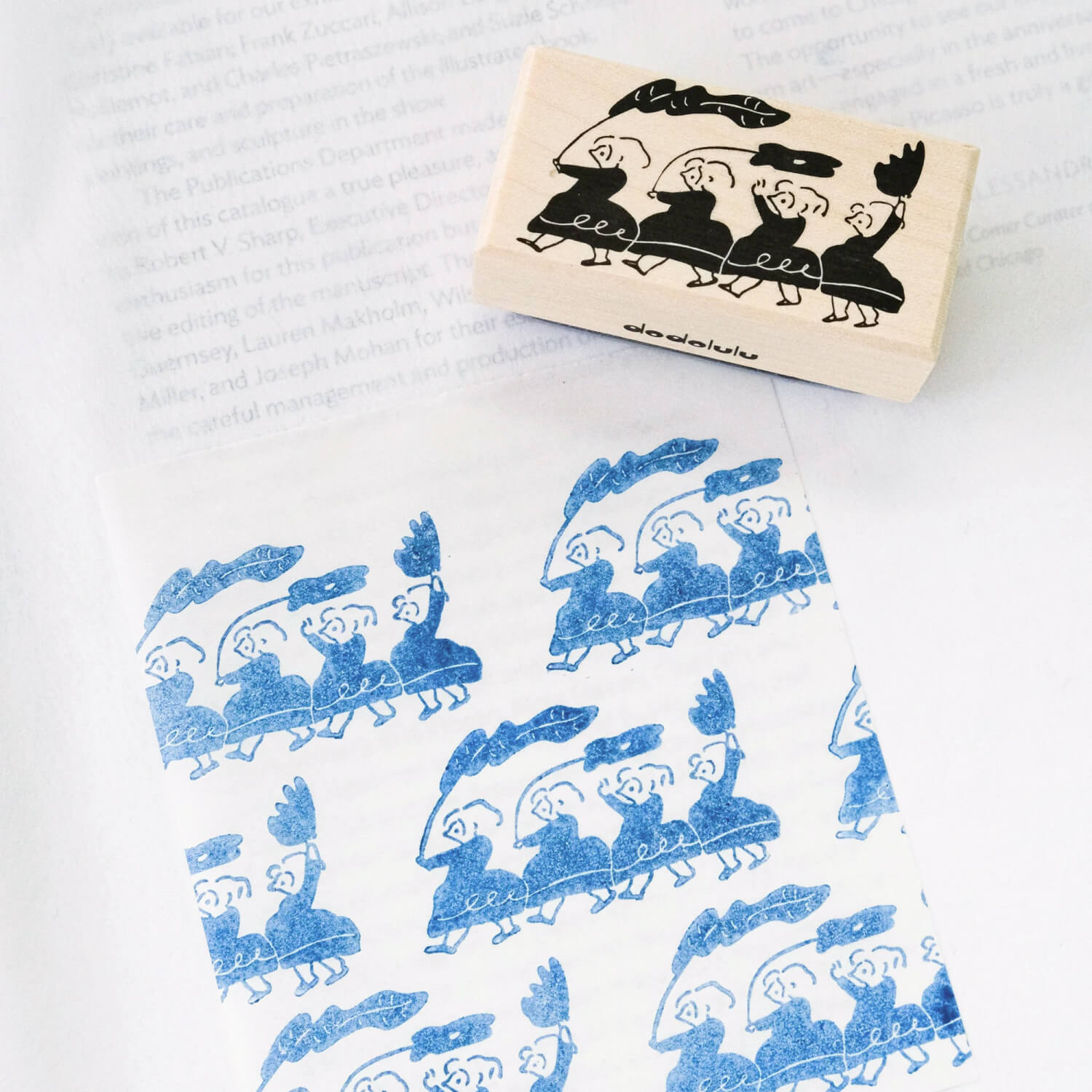 dodolulu Wooden Stamp - Parade