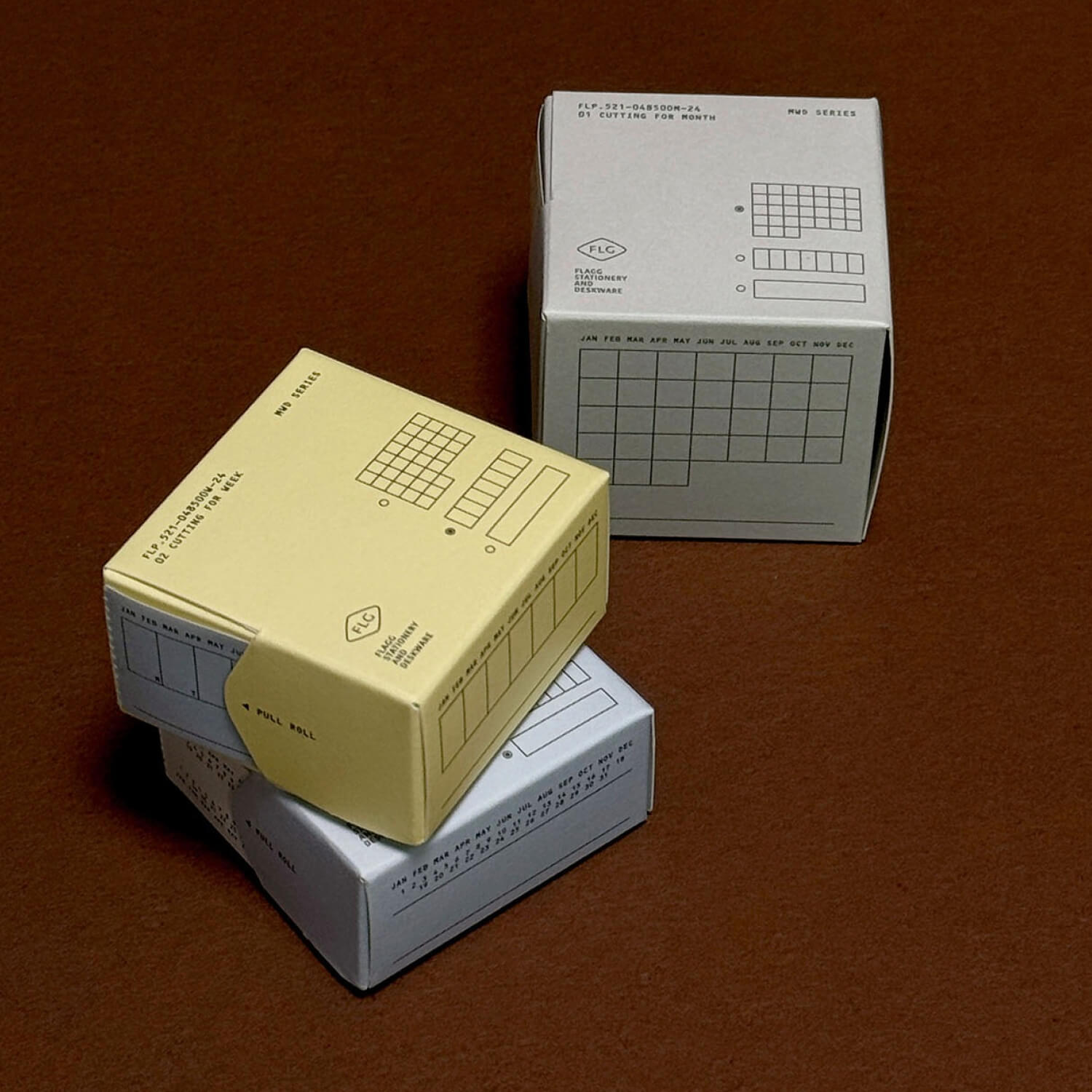 Flagg Cutting Roll Label – MWD Month