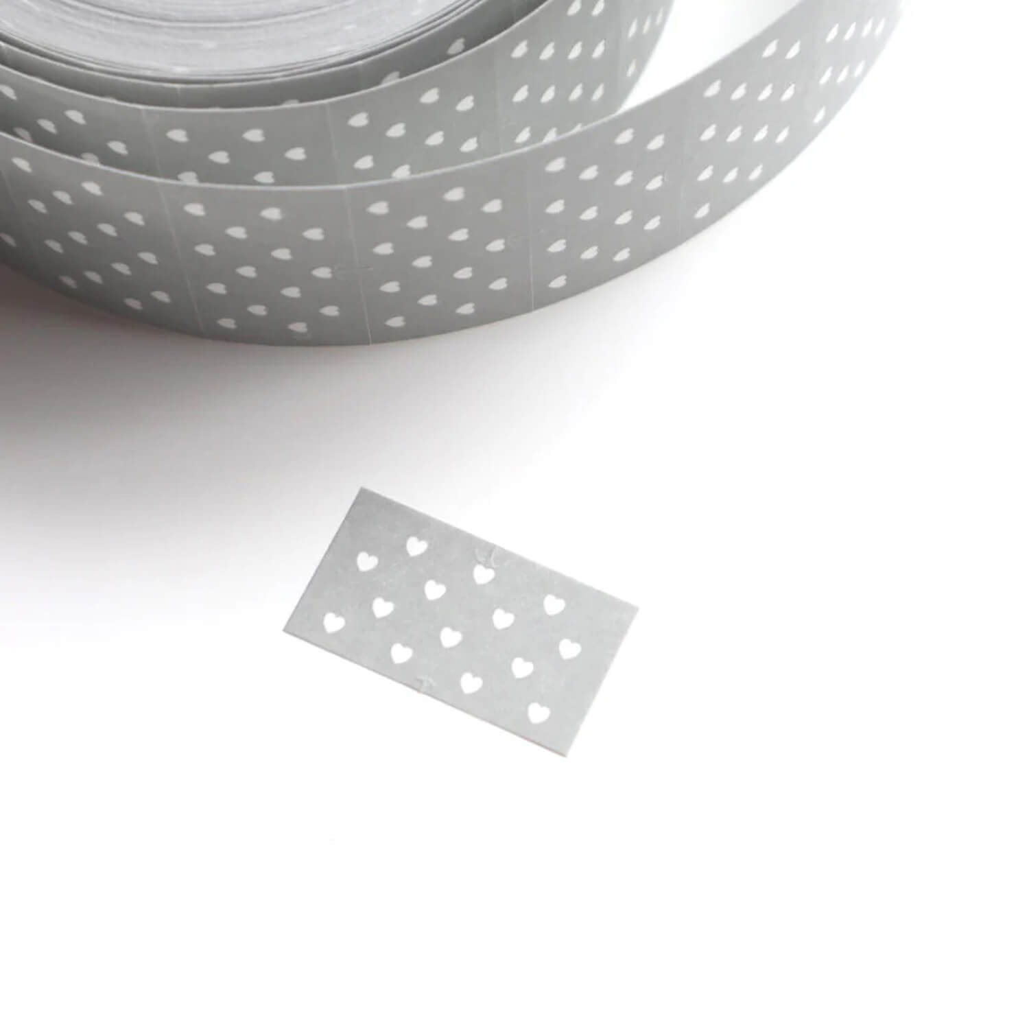 forme. Label Sticker Roll – Gray Heart