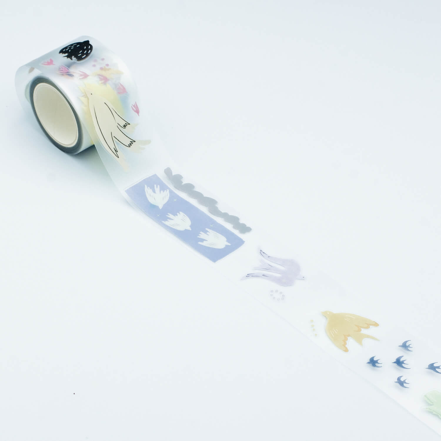 iifloccus Kiss-Cut Matte Masking Tape – Flying Birds