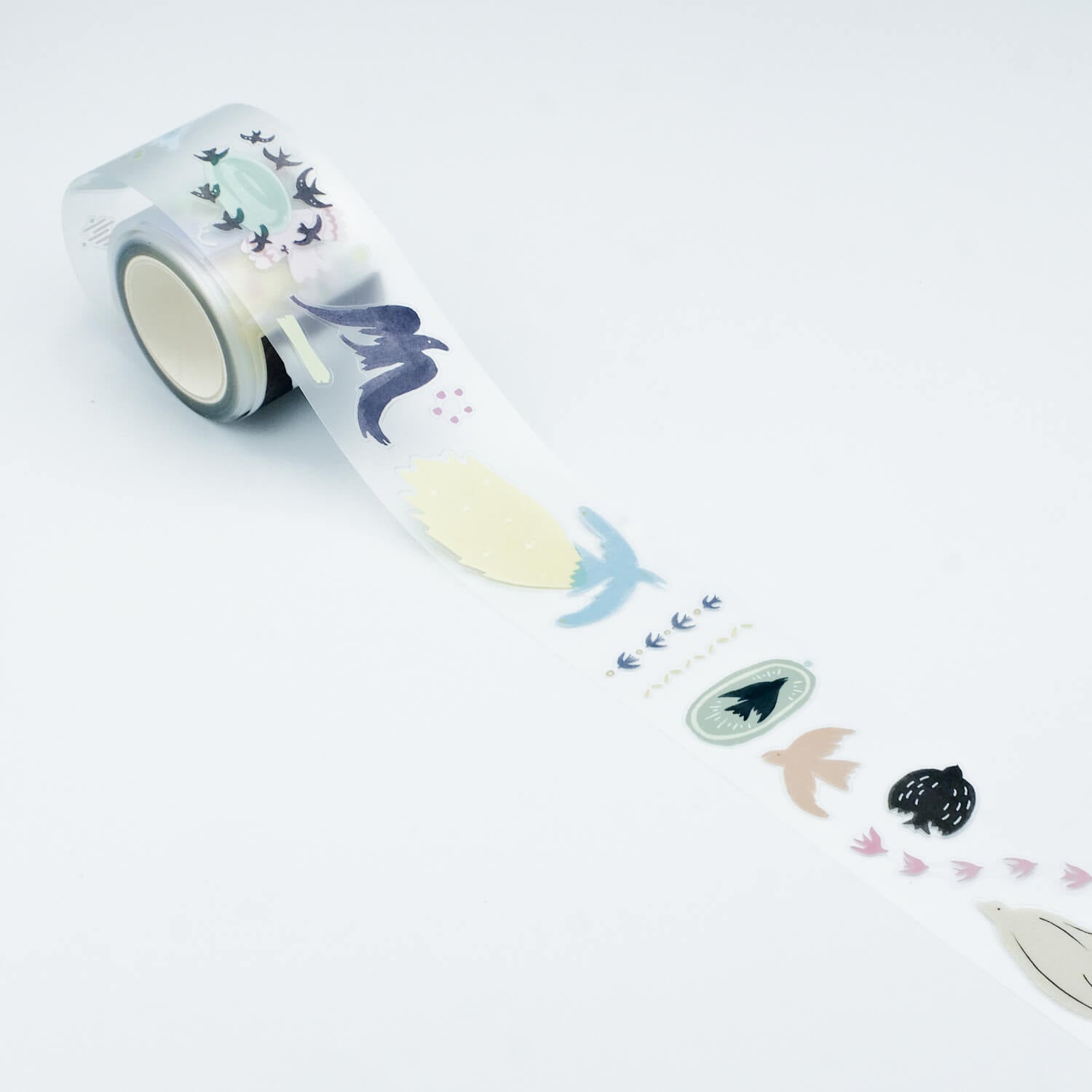 iifloccus Kiss-Cut Matte Masking Tape – Flying Birds