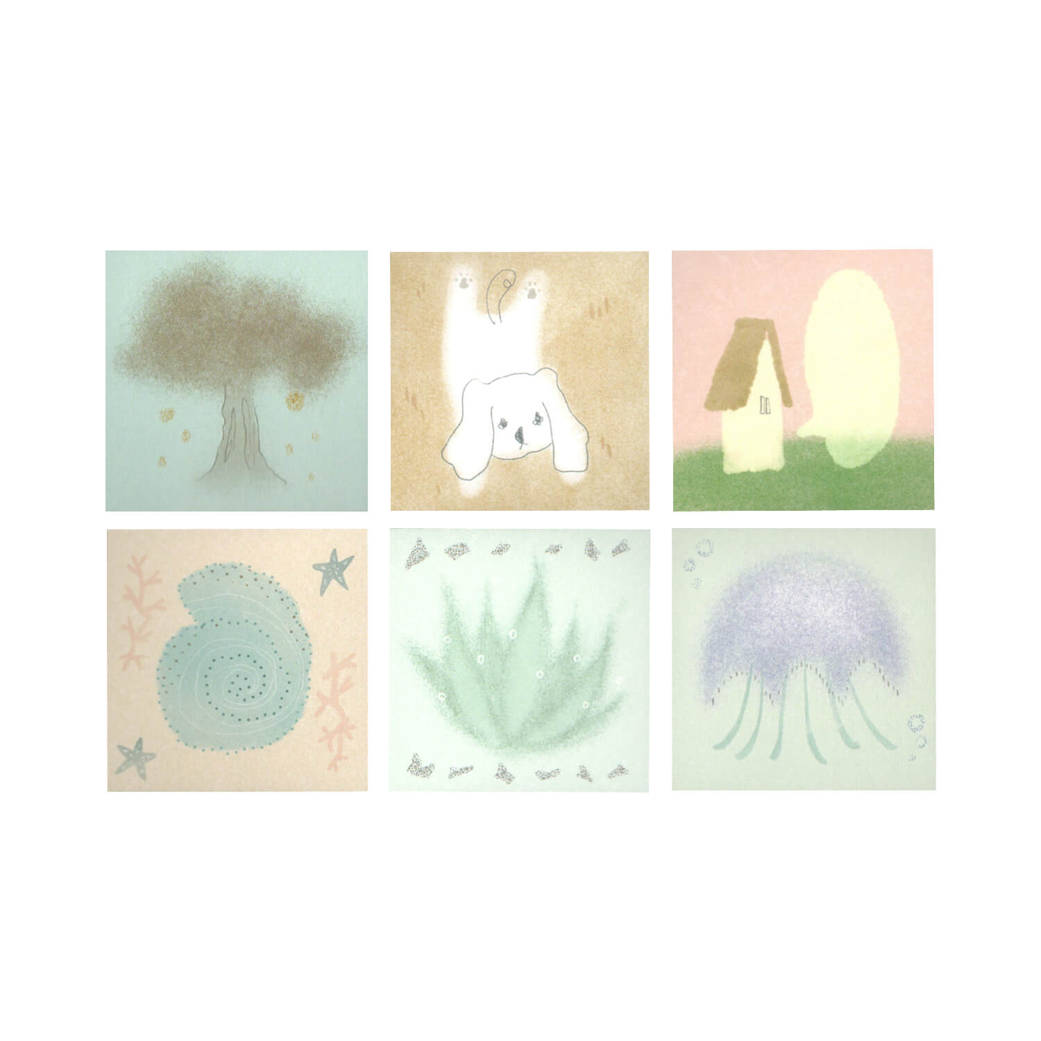 iifloccus Mini Memo Set – 6 Designs
