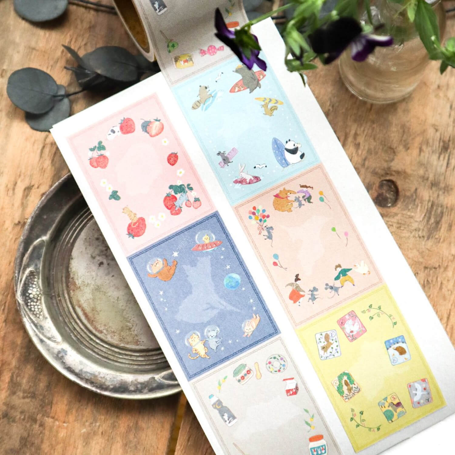 meriBUN Local Series Roll Sticky Notes – Kanto Vol.1