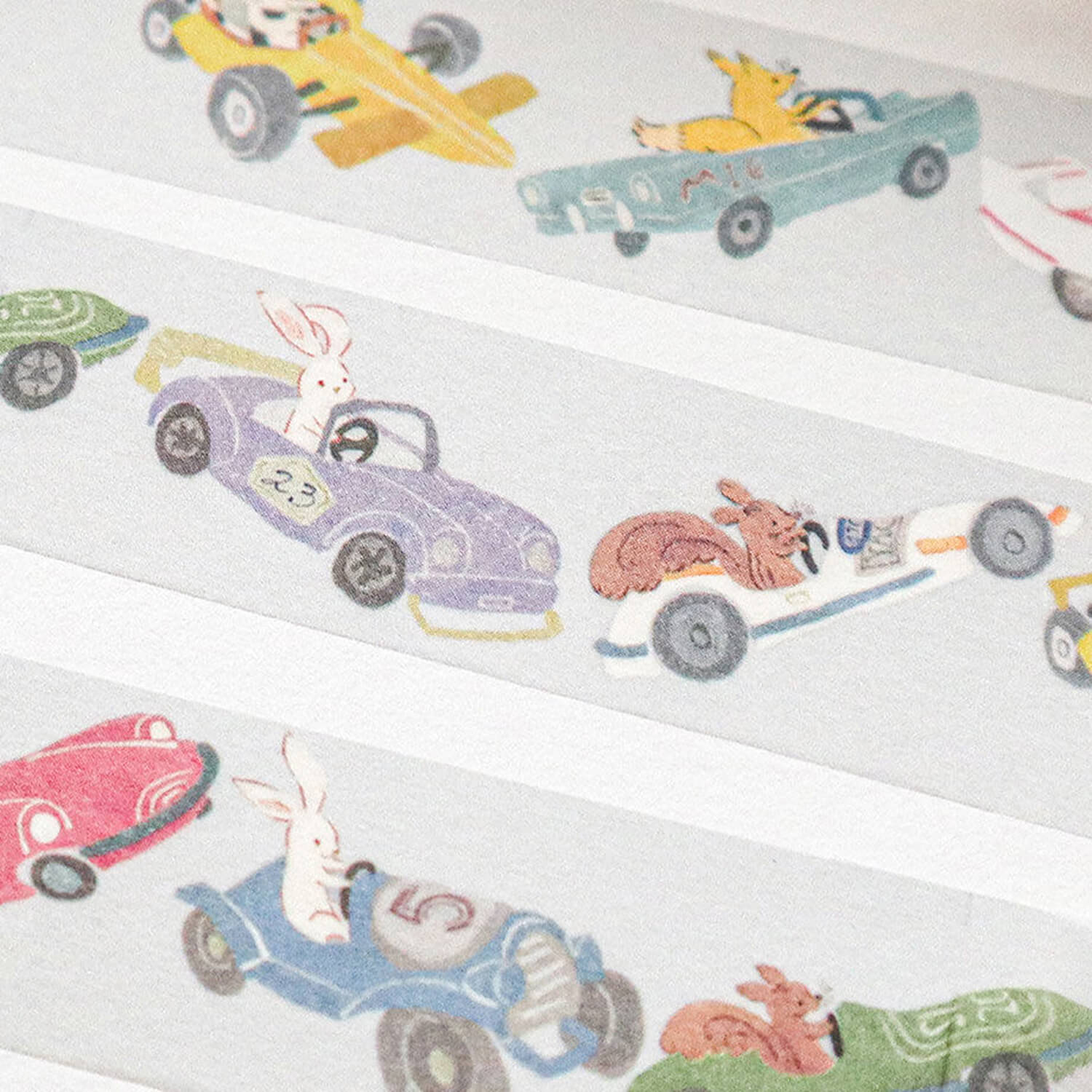 meriBUN Local Series Washi Tape – Mie Racing Animals