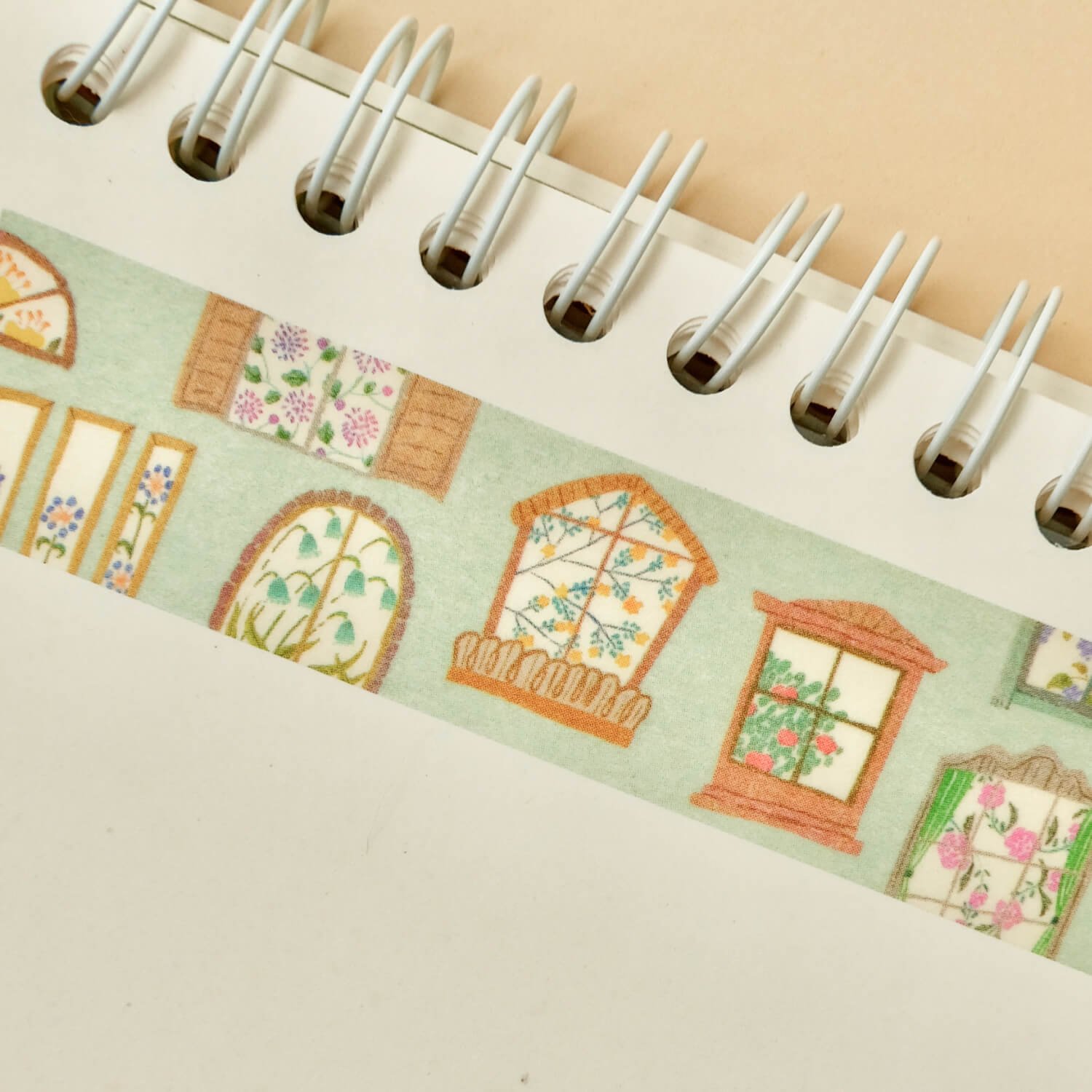 meriBUN Washi Tape – Blooming Windows