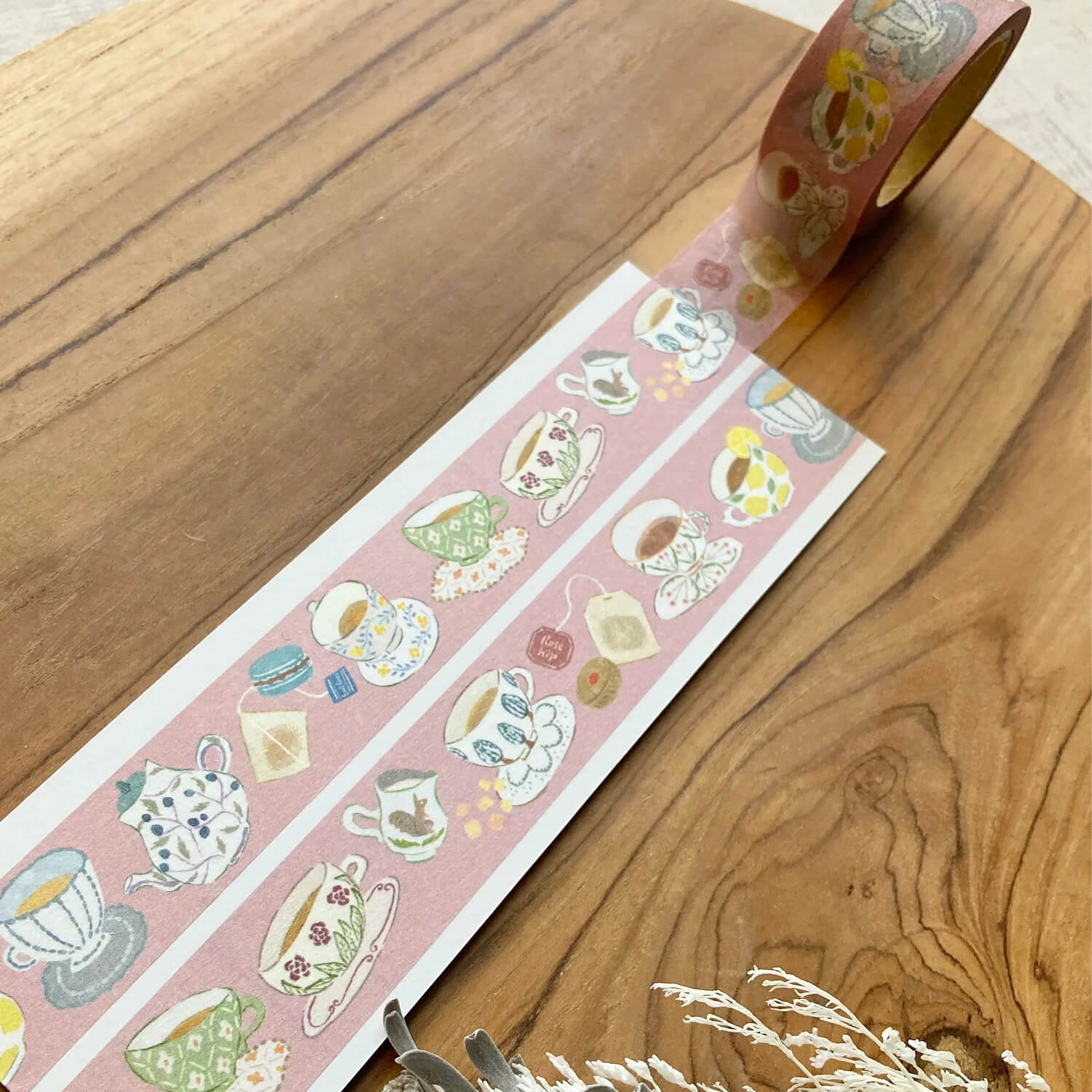 meriBUN Washi Tape – Milk Tea & Lemon Tea