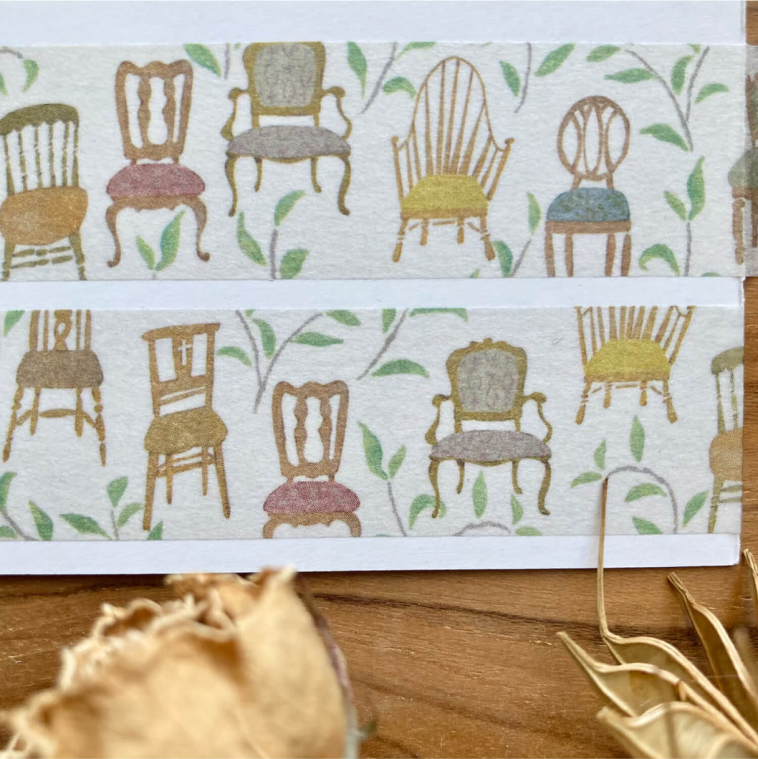 meriBUN Washi Tape – Vintage Chairs
