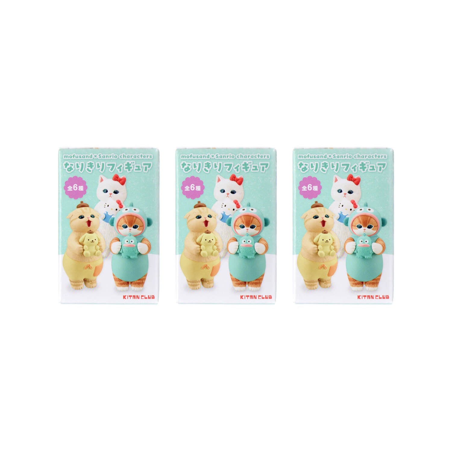 mofusand × Sanrio Characters Figure Series 1 – Blind Box (6 Designs)