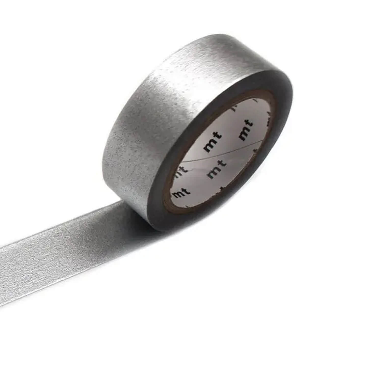mt Basic Washi Tape – 'High Brightness' Silver