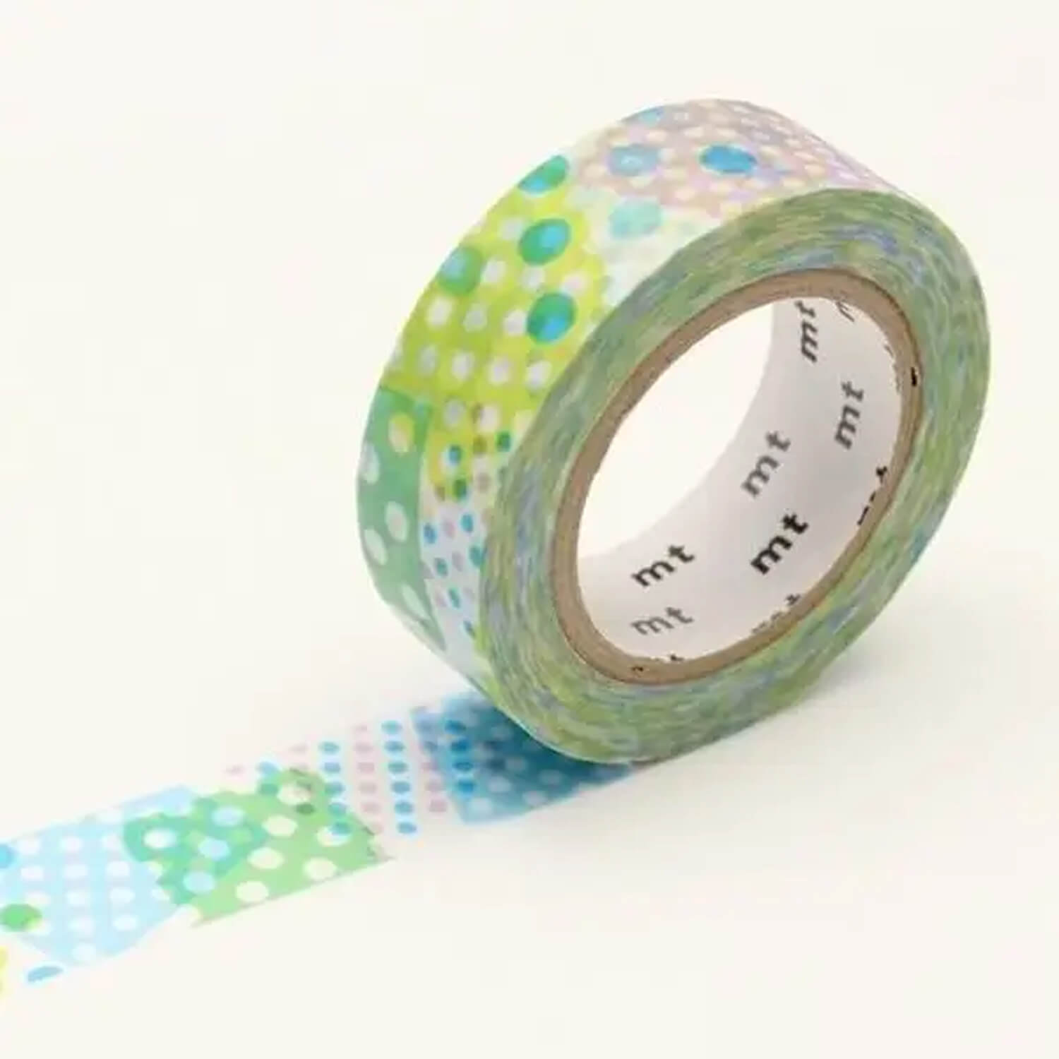 mt Basic Washi Tape – Negapoji Dot Blue