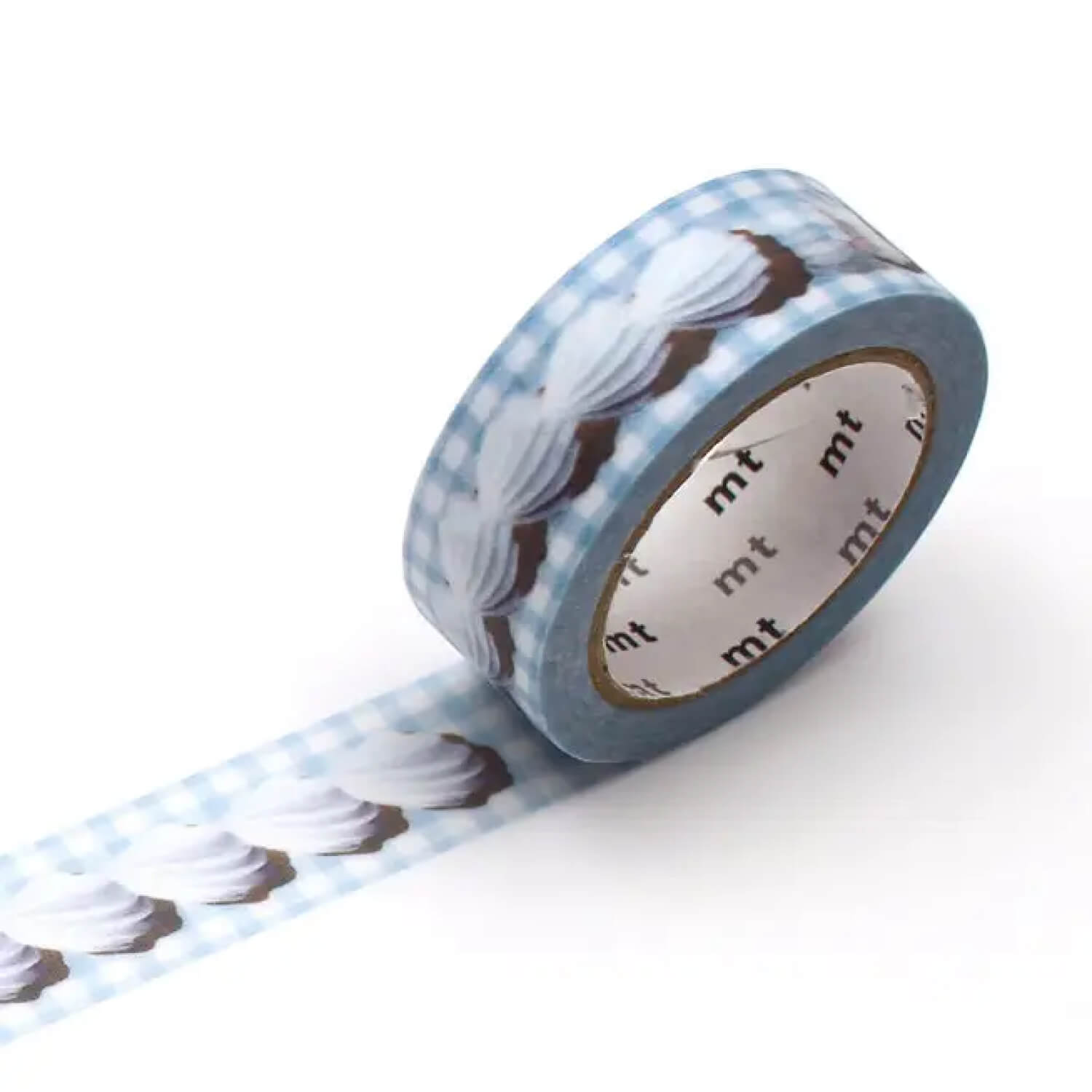 mt Ex Washi Tape – Whipped Cream Line