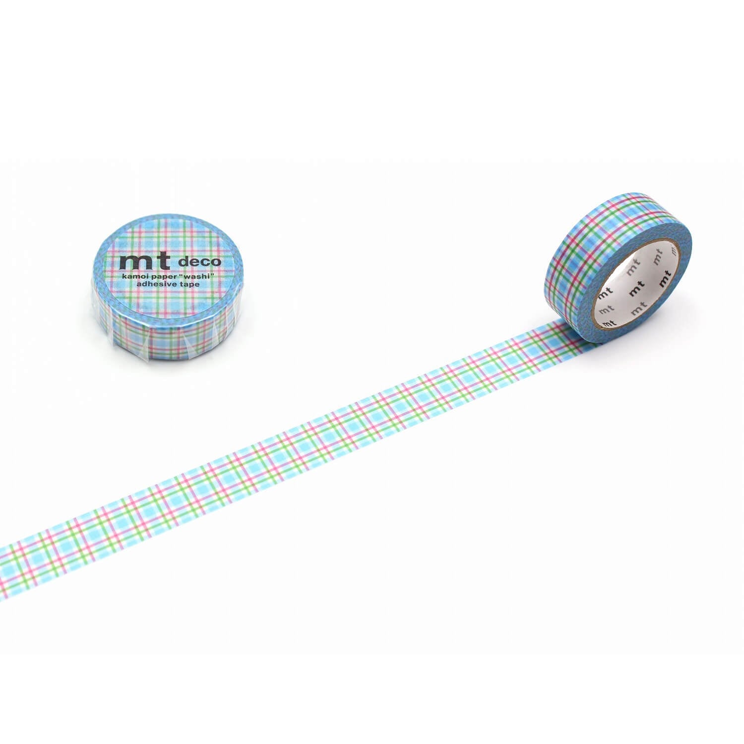 mt Washi Tape – Colorful Gingham Check