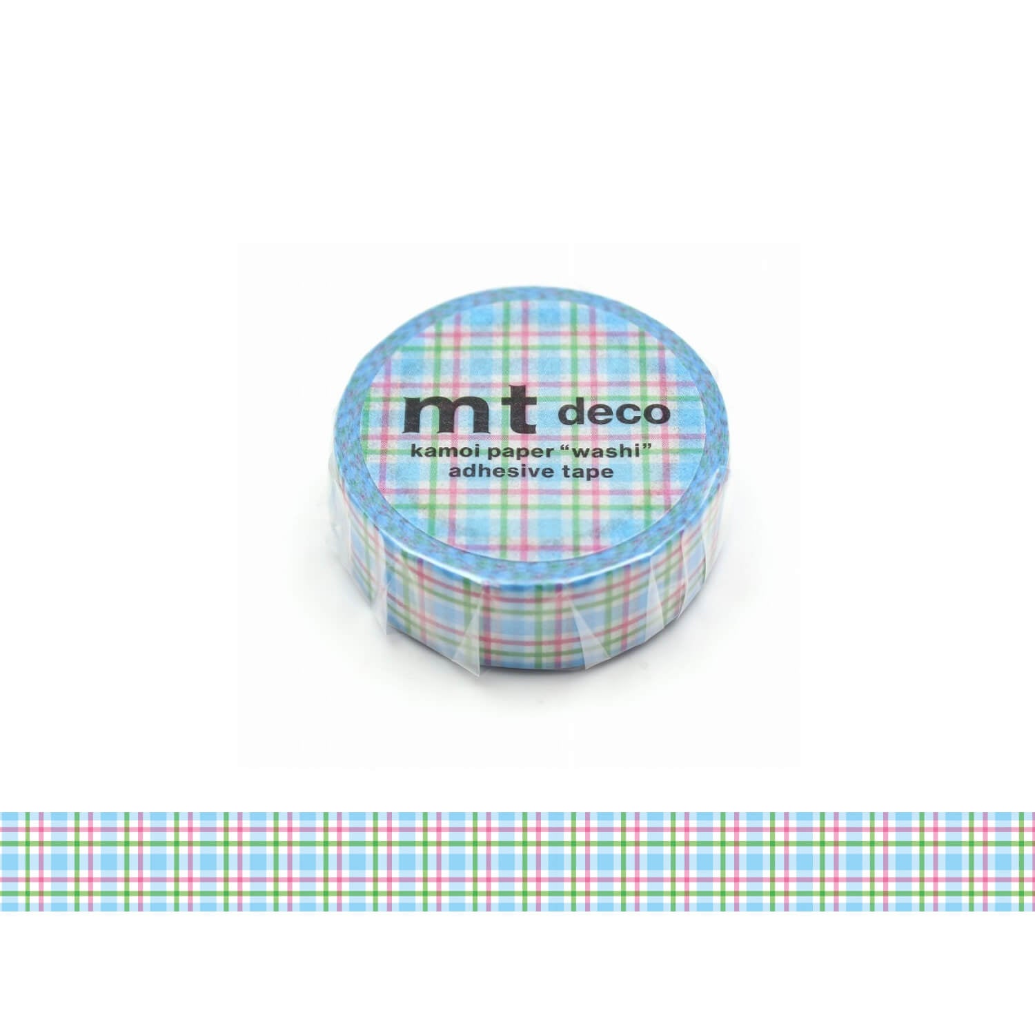mt Washi Tape – Colorful Gingham Check