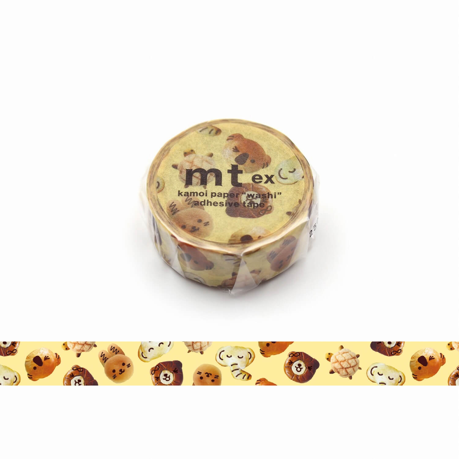mt ex Washi Tape - Animal Bread