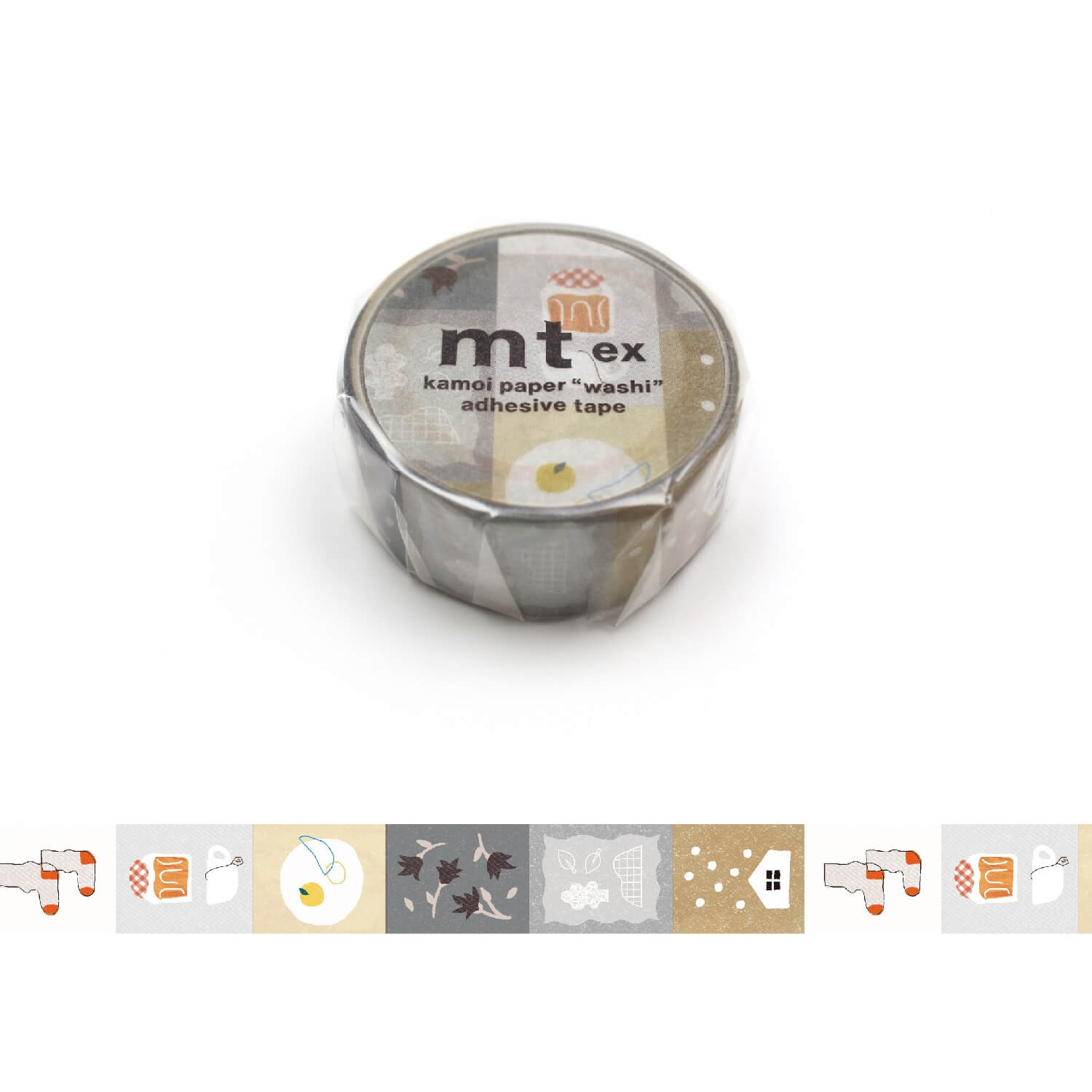 mt ex Washi Tape - Autumn Winter Motifs