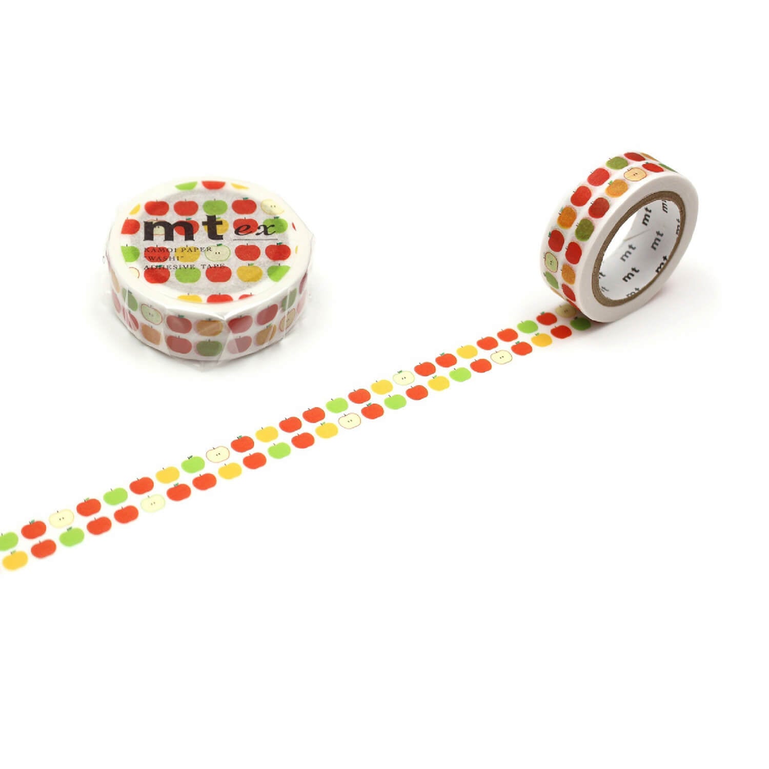 mt ex Washi Tape – Apple Pattern