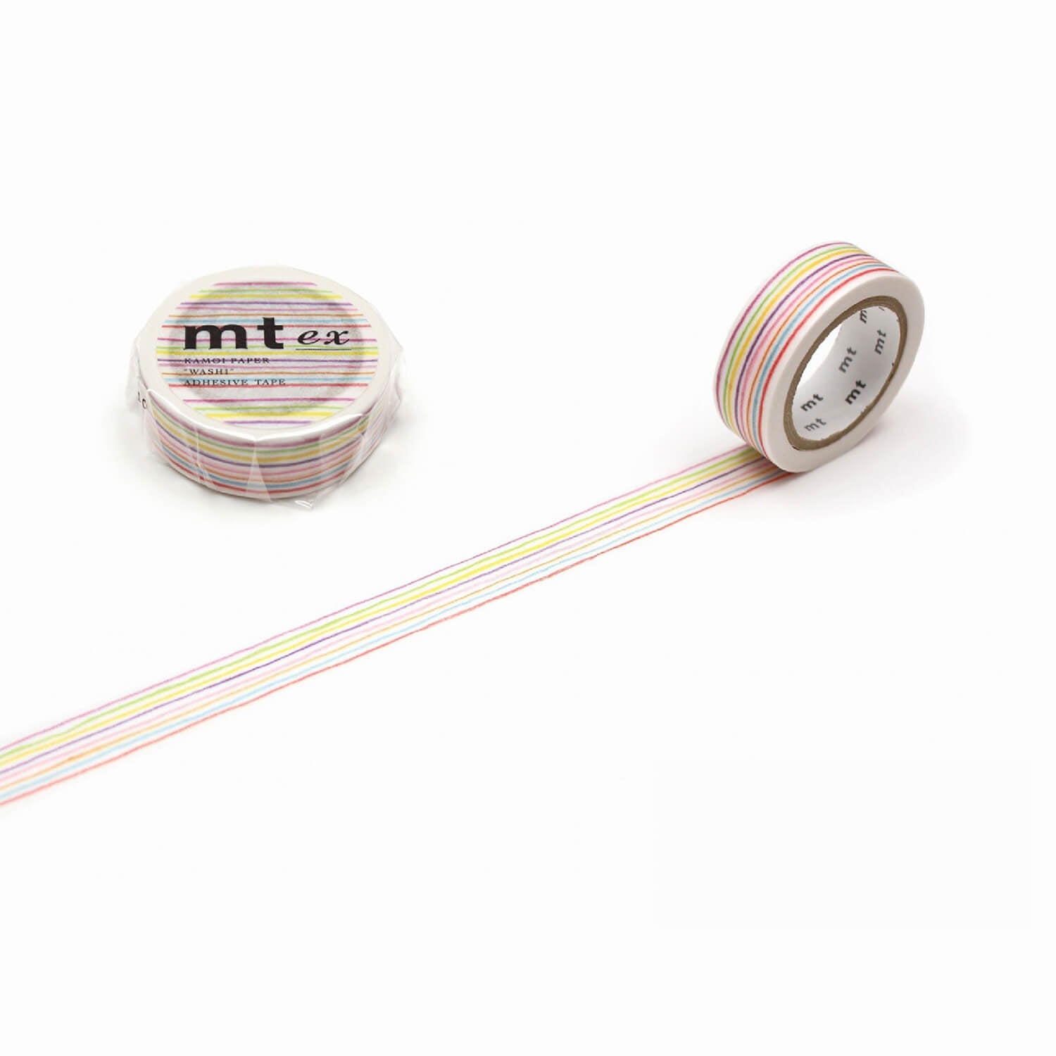 mt ex Washi Tape – Colored Pencil Border
