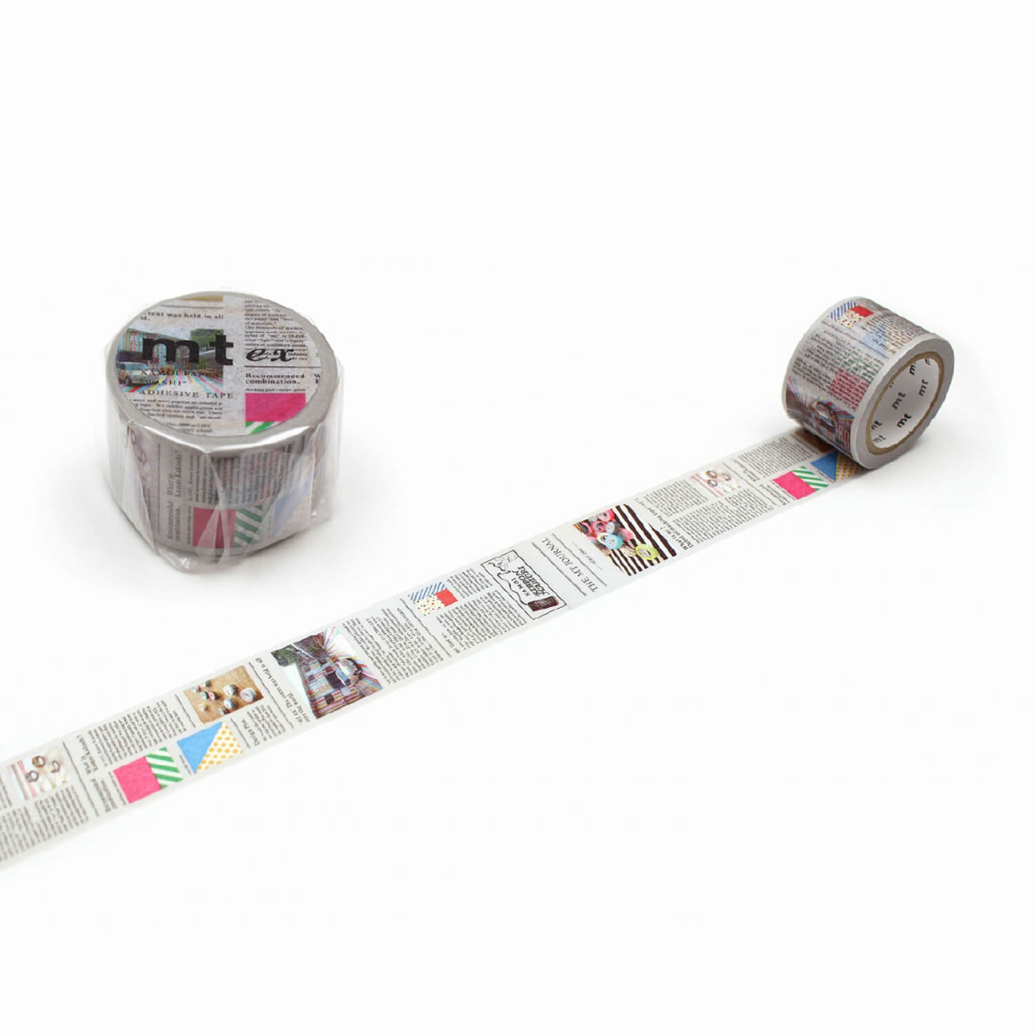 mt ex Washi Tape – English Newspaper