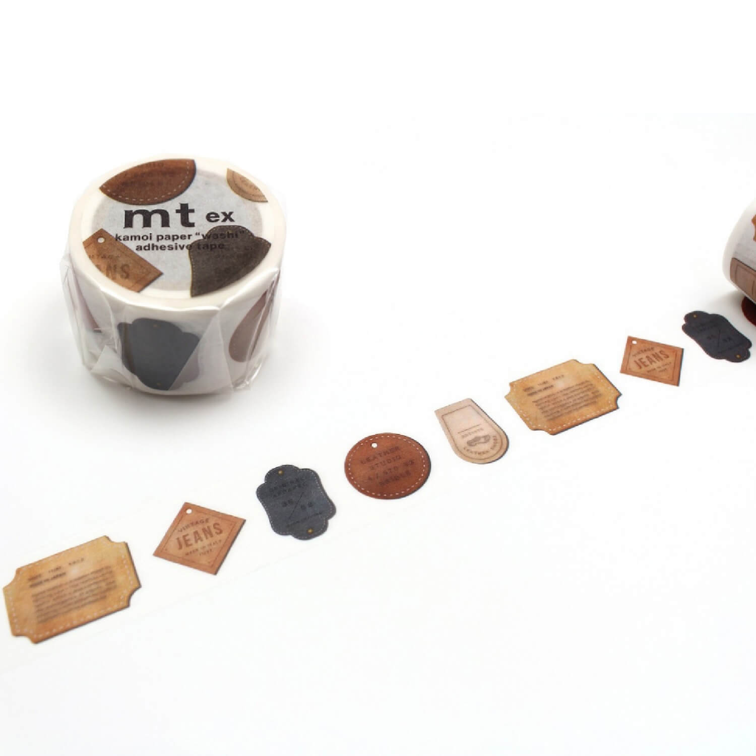 mt ex – Leather Tag