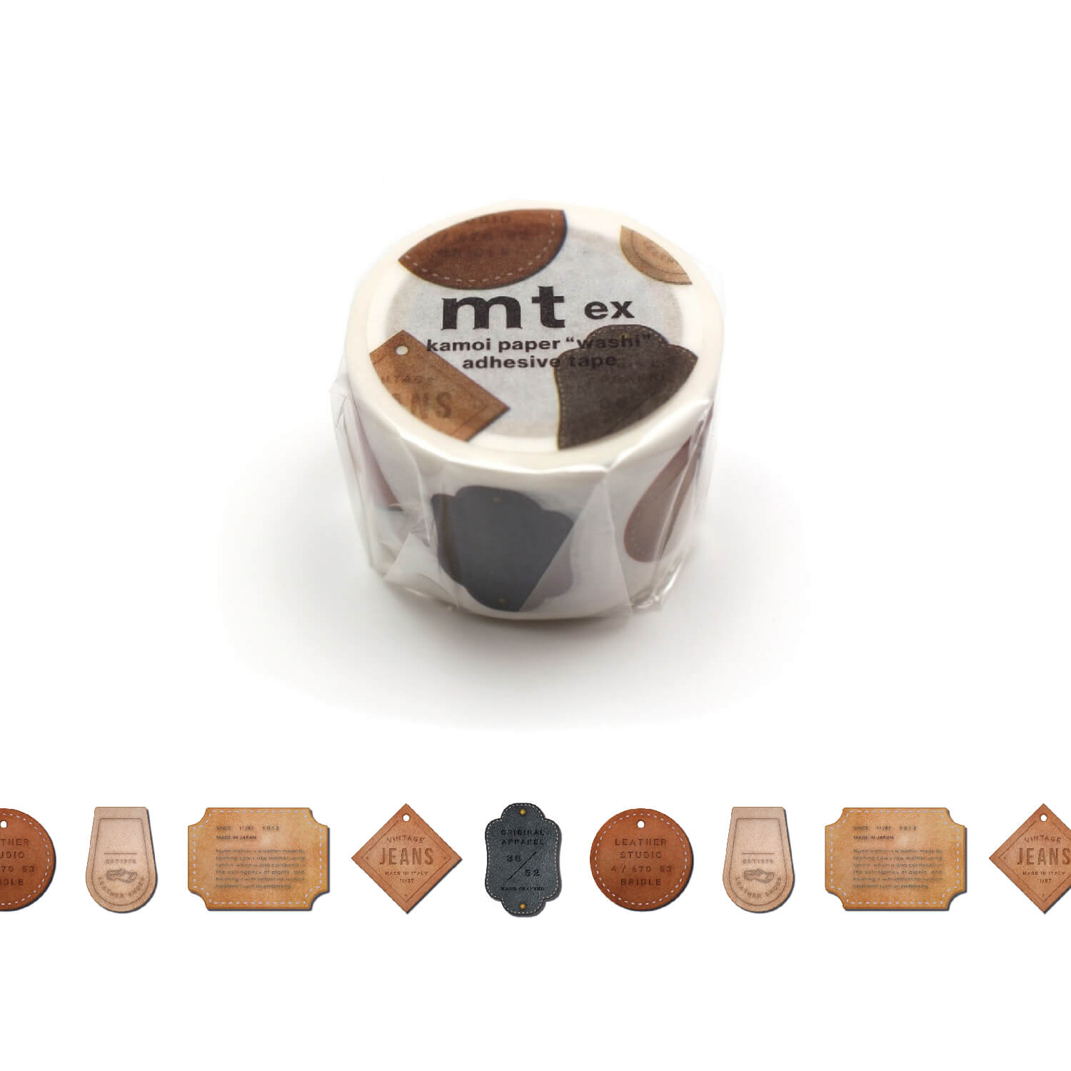 mt ex – Leather Tag